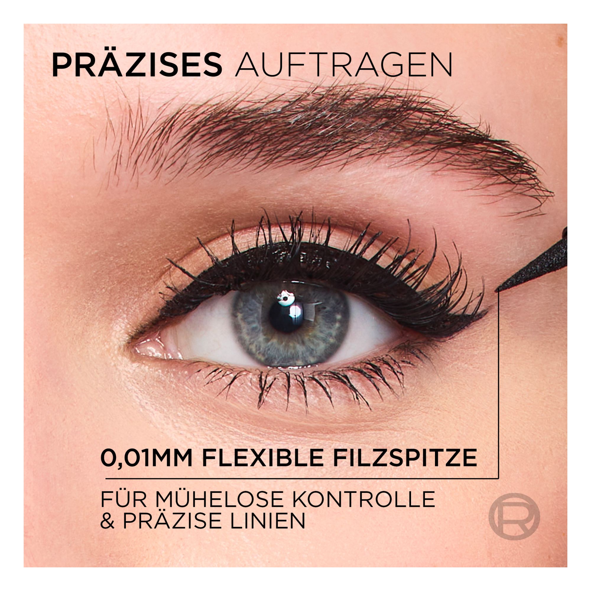 Haute Precision Liquid Eyeliner -- Flüssig-Eyeliner-Stift
