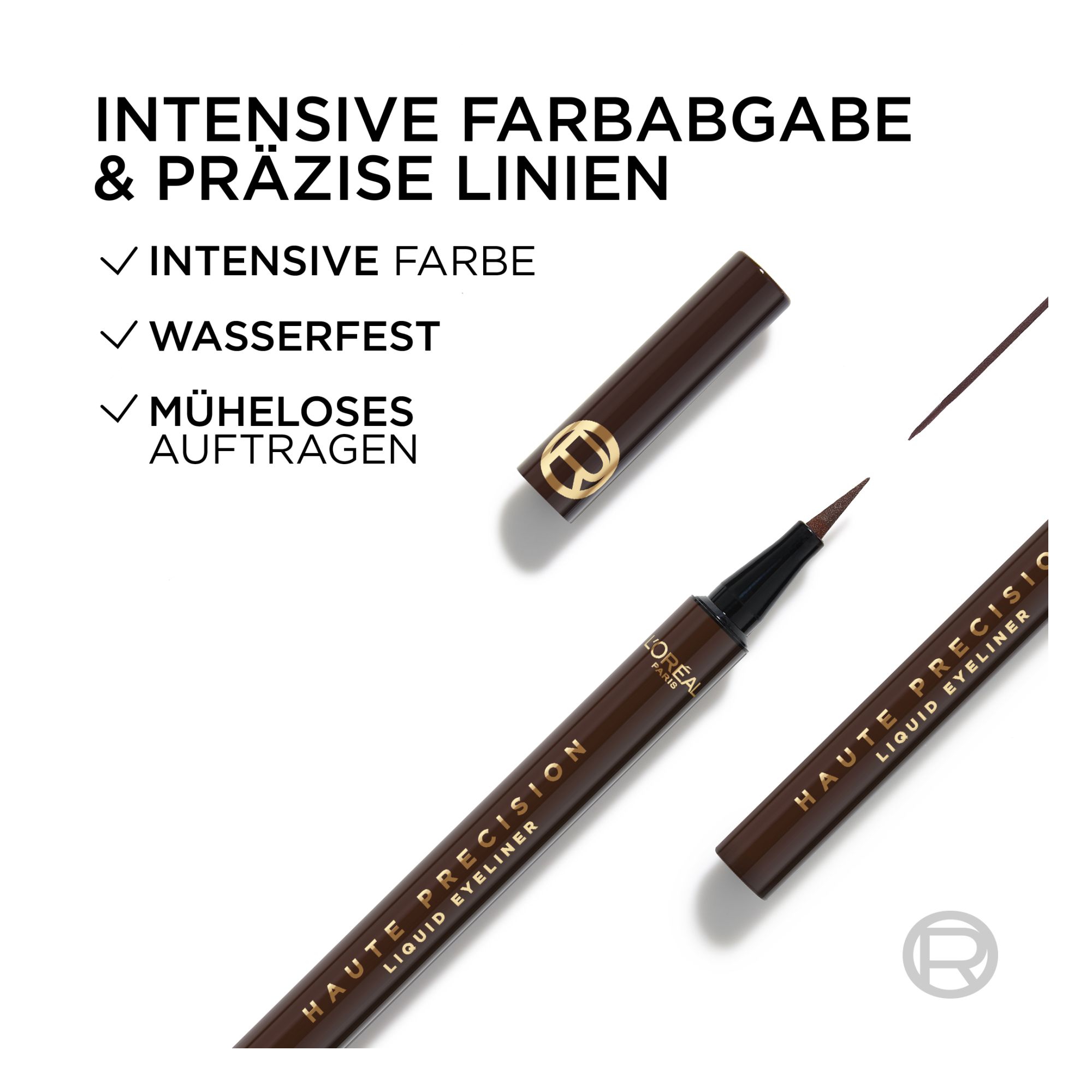 Haute Precision Liquid Eyeliner -- Flüssig-Eyeliner-Stift