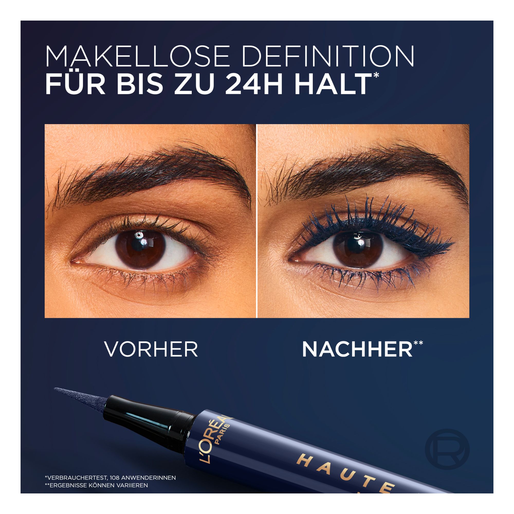 Haute Precision Liquid Eyeliner -- Flüssig-Eyeliner-Stift