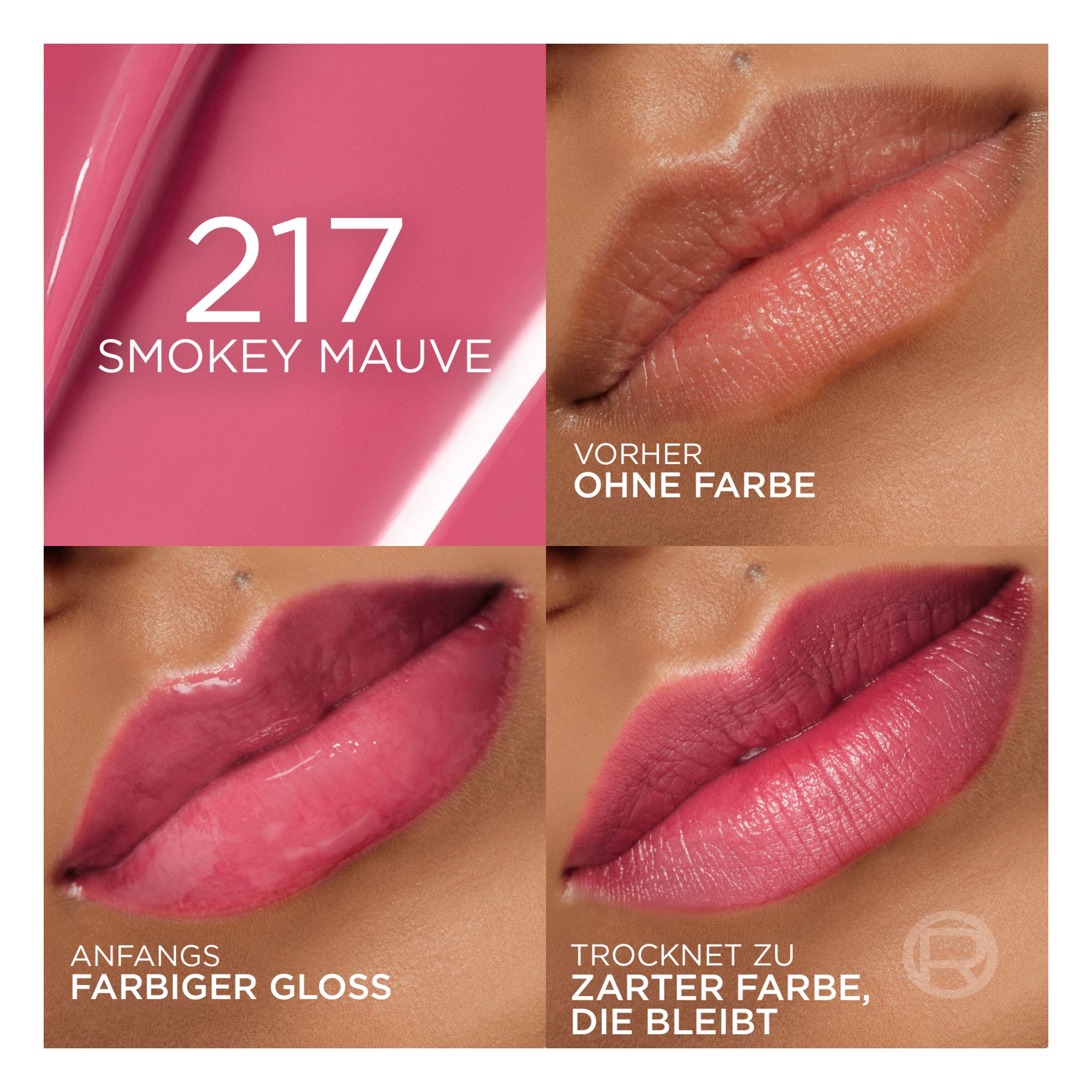 Hyaluron Tint Lip Stain Serum -- Flüssig-Lippenstift