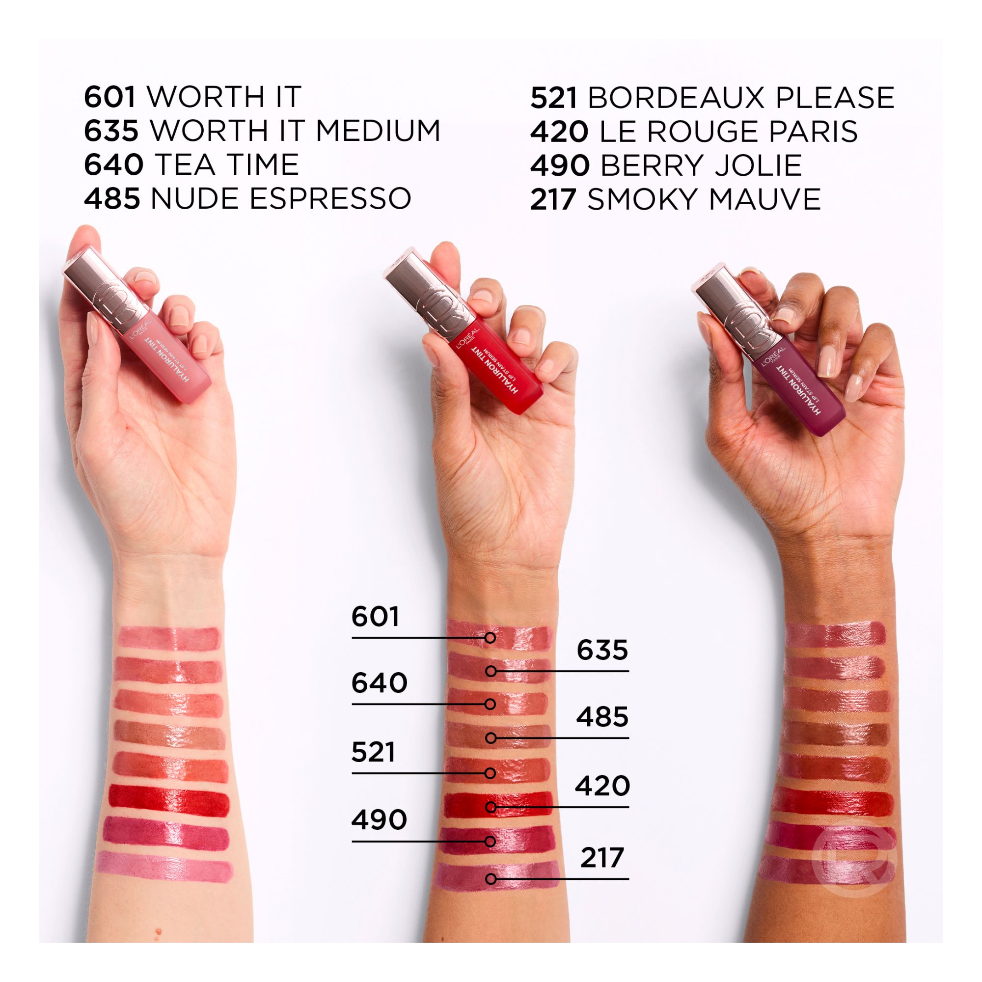 Hyaluron Tint Lip Stain Serum -- Flüssig-Lippenstift