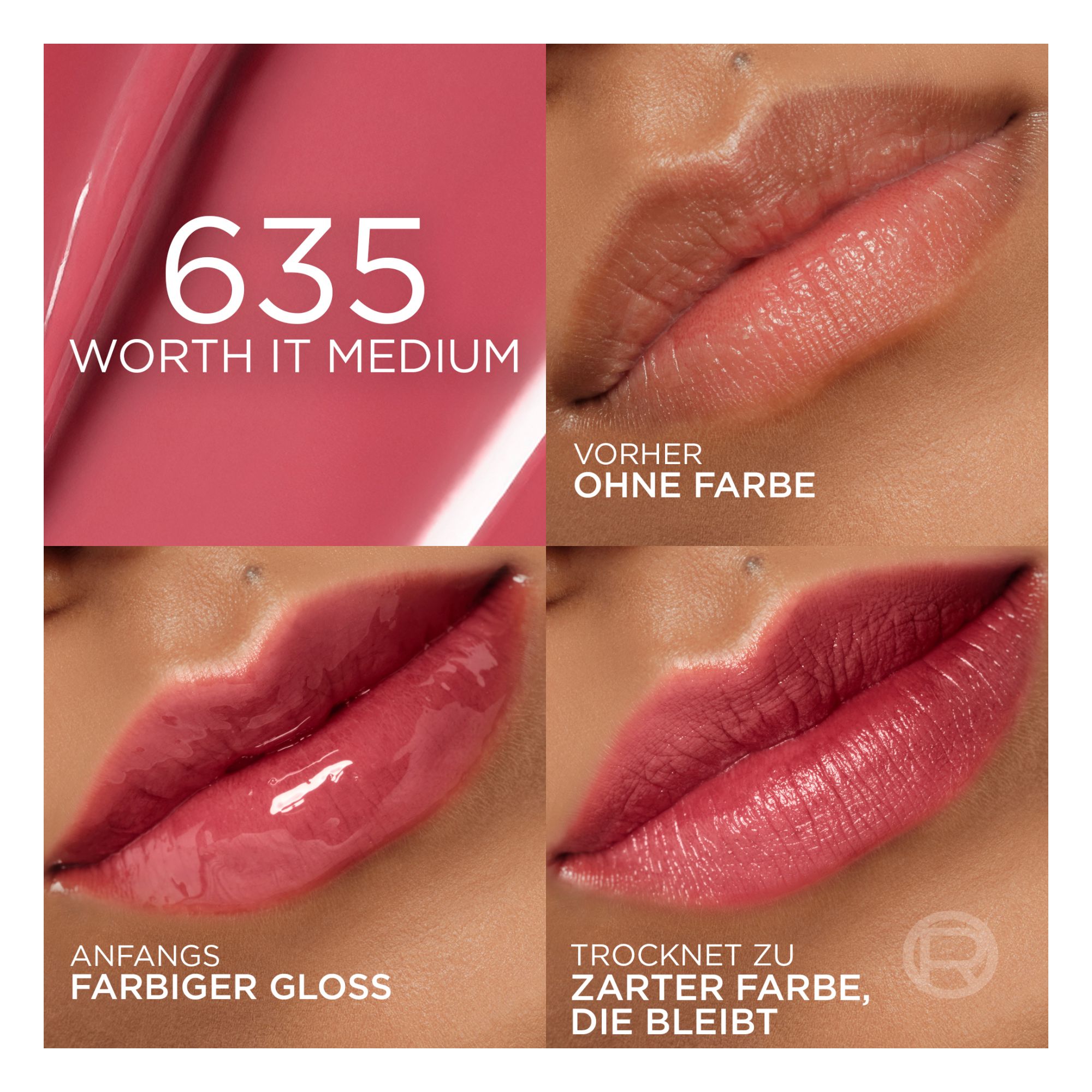 Hyaluron Tint Lip Stain Serum -- Flüssig-Lippenstift