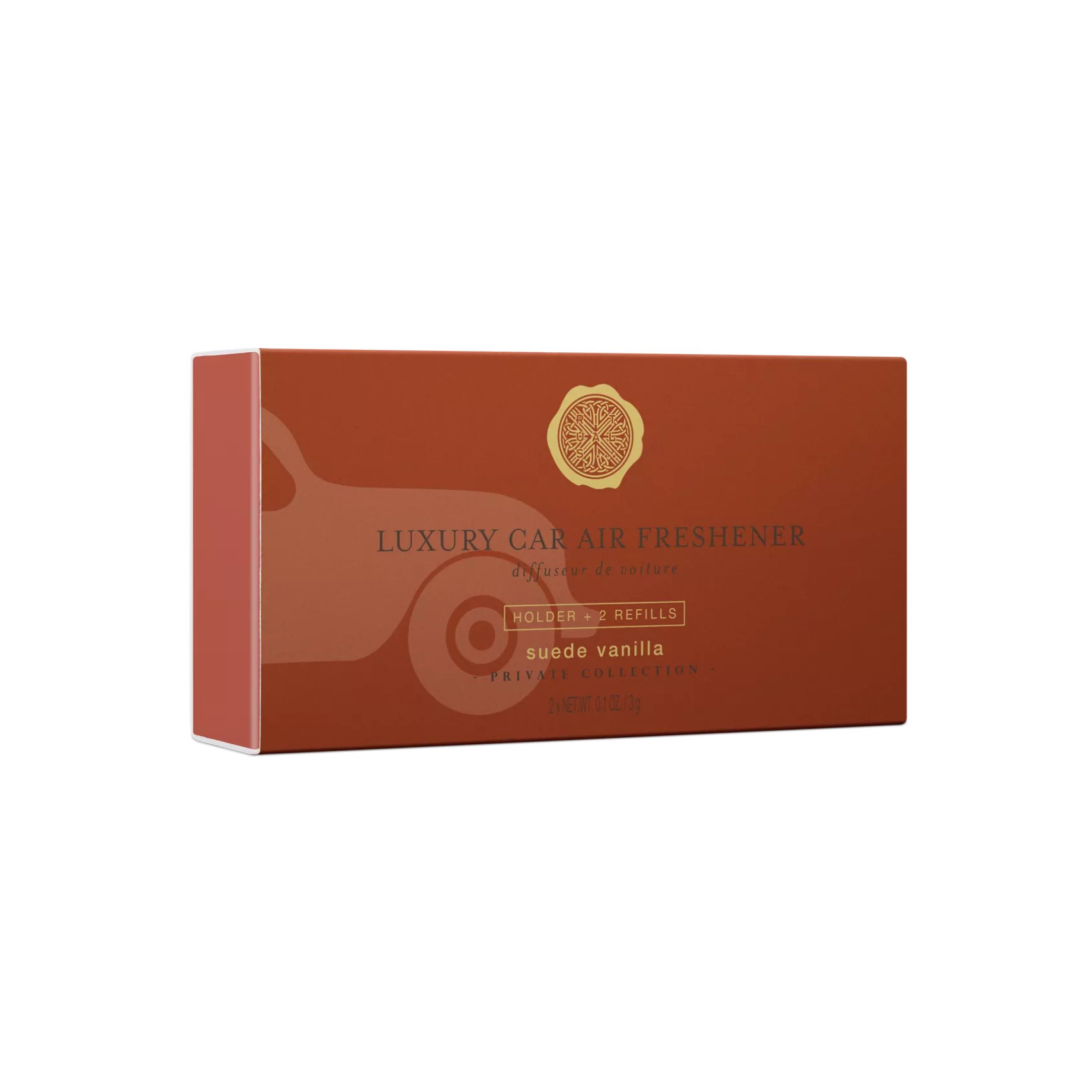 Parfum Pour La Voiture - Private Collection - Suede Vanilla Luxury Car Air Freshener Parfum Pour La Voiture - Private Collection - Suede Vanilla Luxury Car Air Freshener