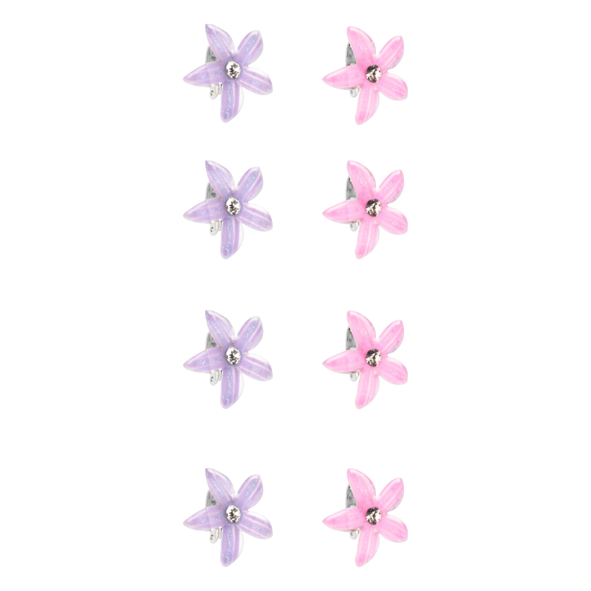 Disney The Little Mermaid - Mini Flower Hair Clips (8 Stück) -- Haarclips