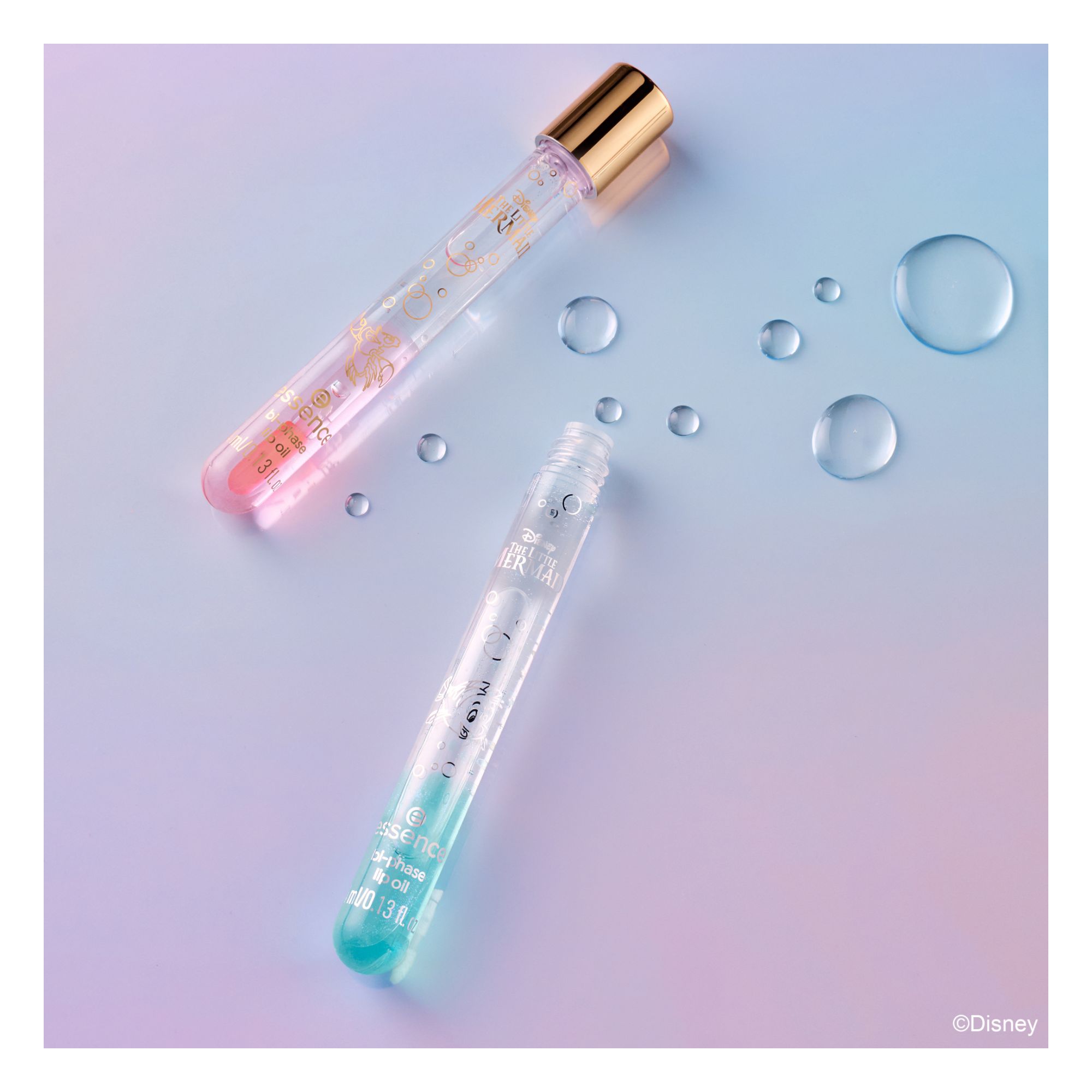 Huile à Lèvres - Disney The Little Mermaid - Bi-Phase Lip Oil Huile à Lèvres - Disney The Little Mermaid - Bi-Phase Lip Oil