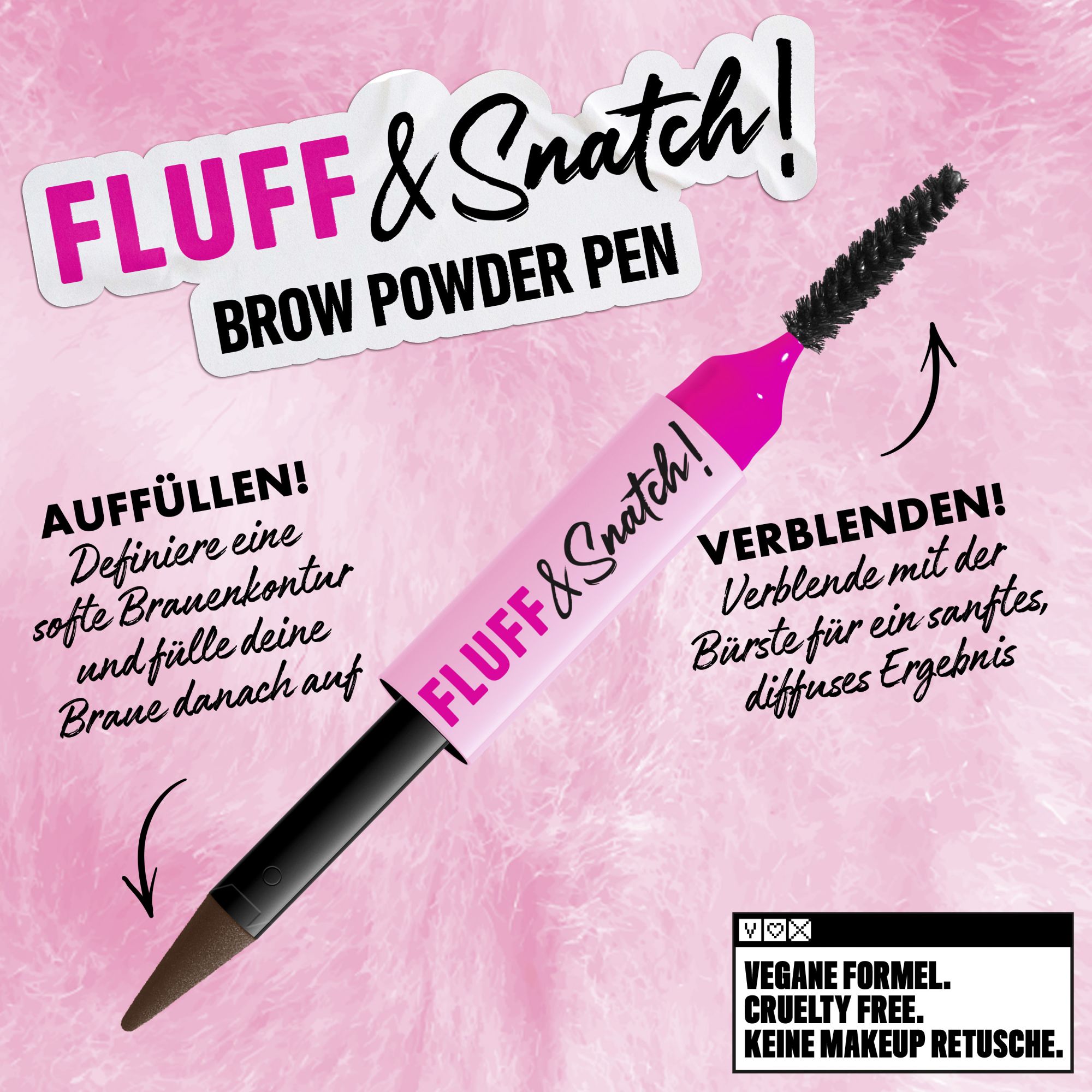 Crayon Poudre Pour Sourcils - Fluff & Snatch Brow Powder Pen