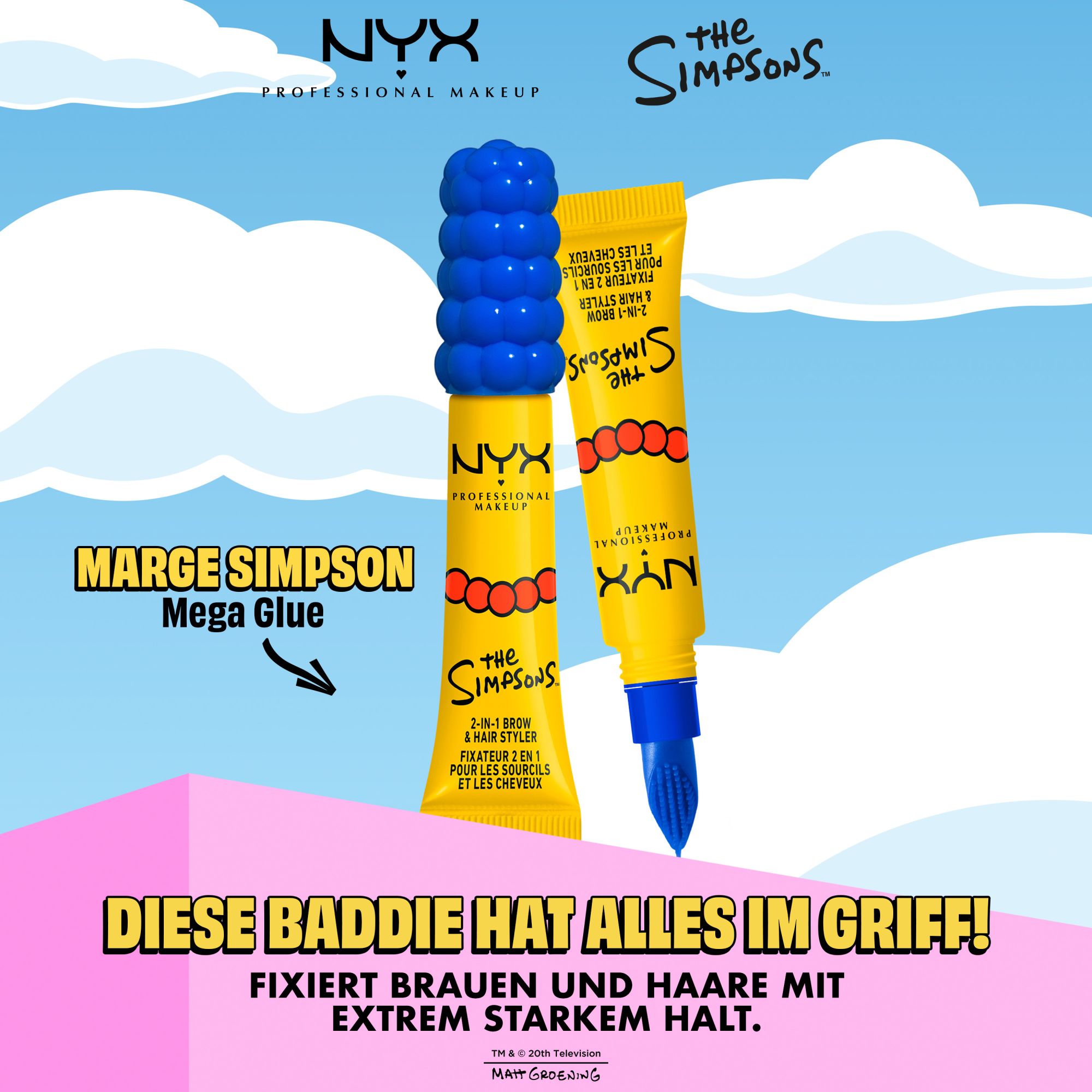 The Simpsons - 2-In-1 Brow & Hair Styler The Simpsons - 2-In-1 Brow & Hair Styler