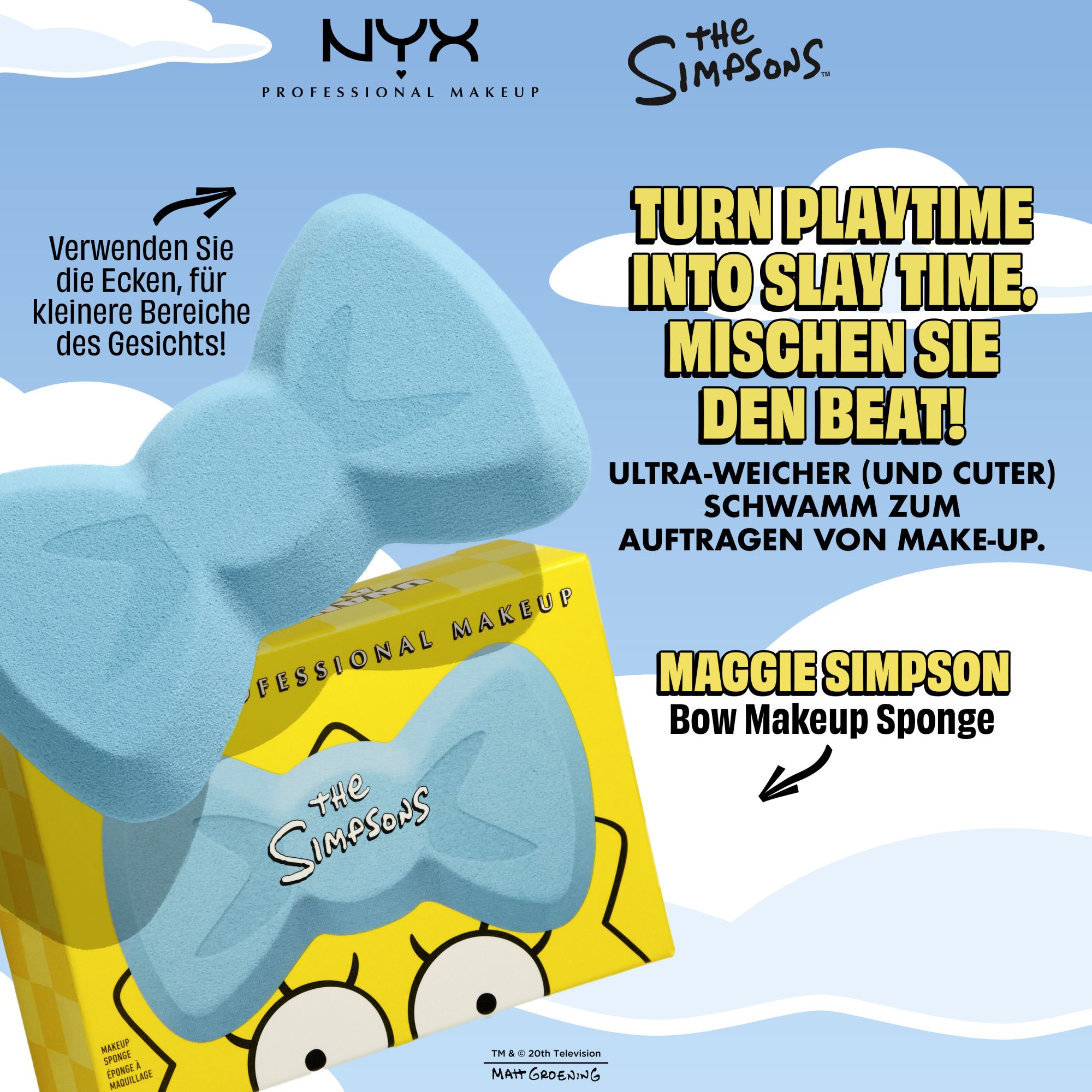 Éponge à Maquillage - The Simpsons - Make-Up Sponge