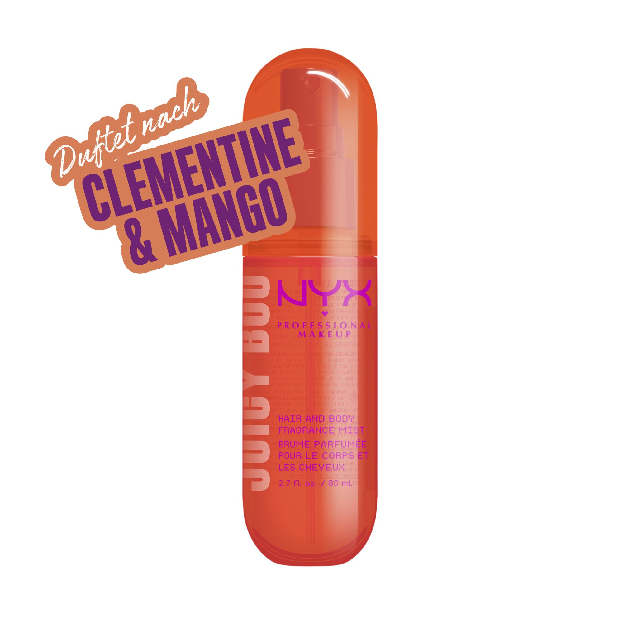 Brume Pour Les Cheveux & Le Corps - Juicy Boo - Hair & Body Fragrance Mist Brume Pour Les Cheveux & Le Corps - Juicy Boo - Hair & Body Fragrance Mist