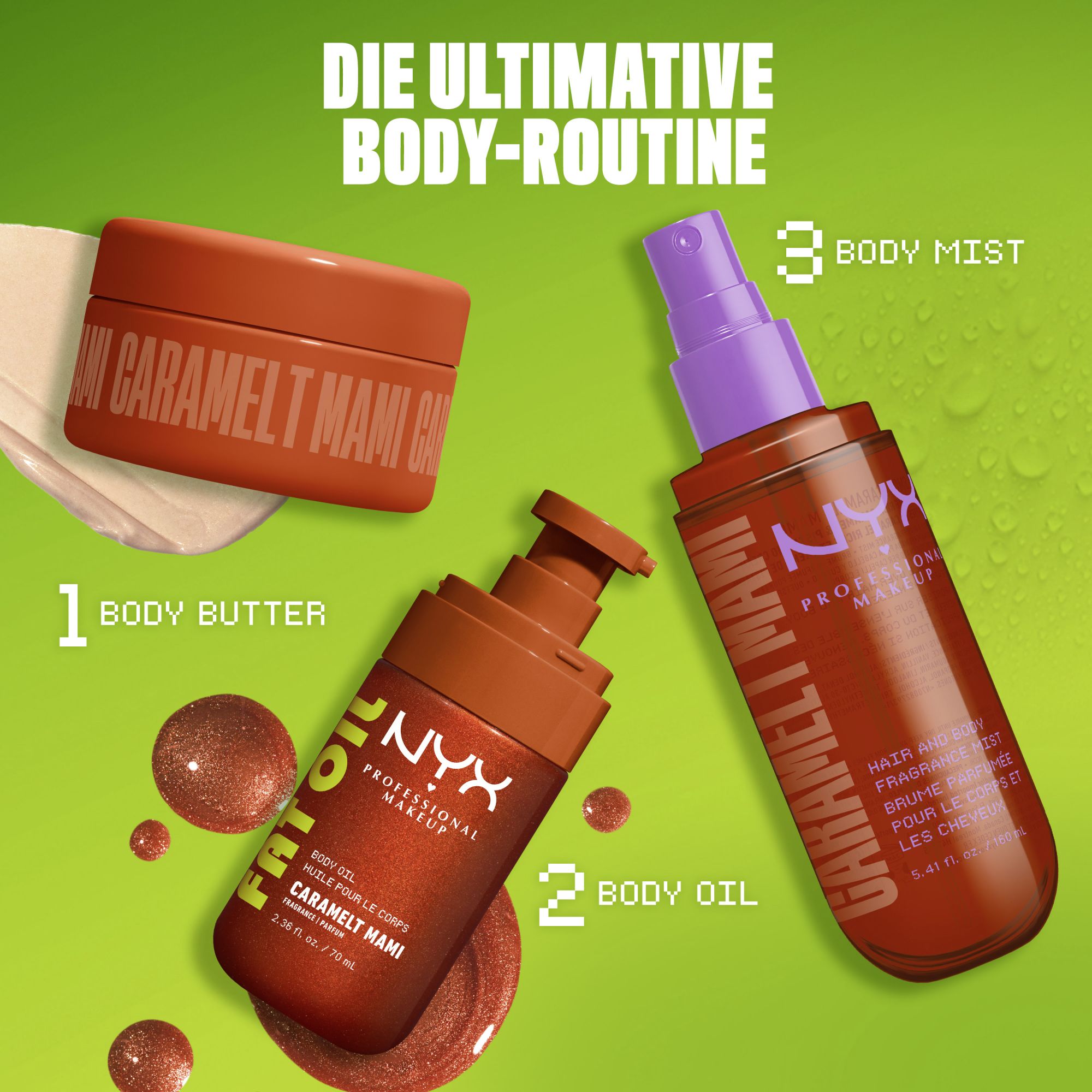 Brume Pour Les Cheveux & Le Corps - Caramelt Mami - Hair & Body Fragrance Mist