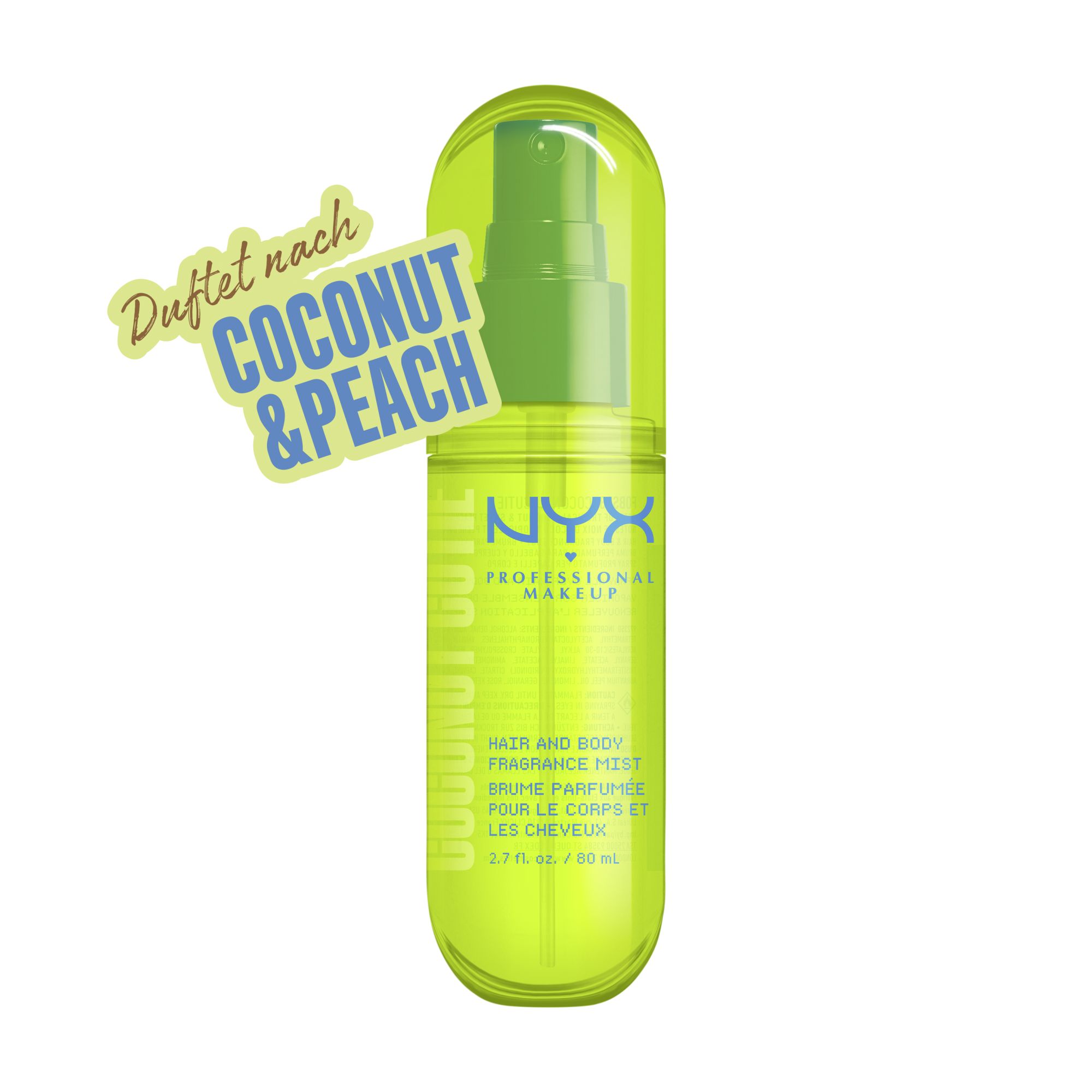 Brume Pour Les Cheveux & Le Corps - Coconut Cutie - Hair & Body Fragrance Mist Brume Pour Les Cheveux & Le Corps - Coconut Cutie - Hair & Body Fragrance Mist