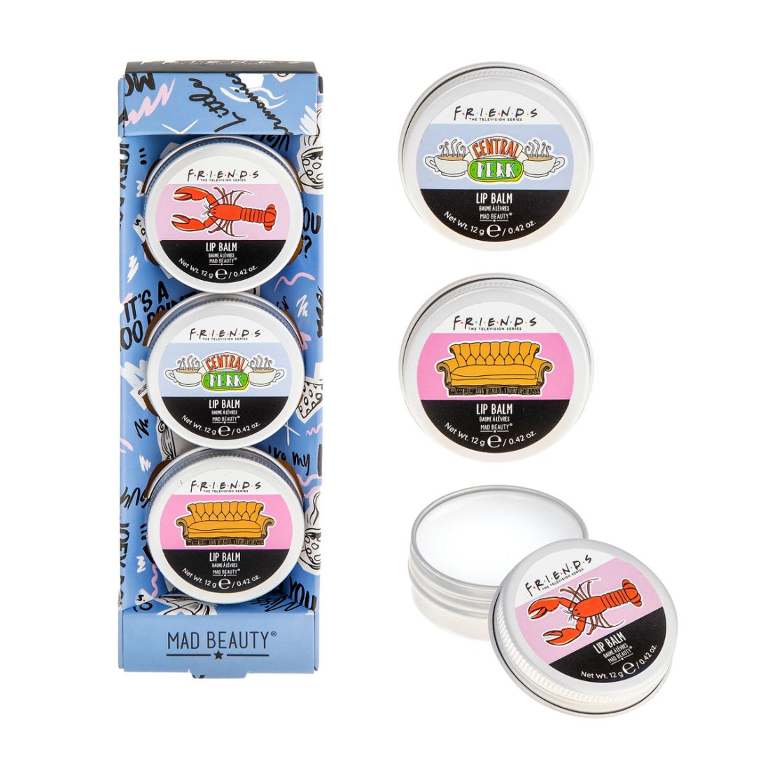 Friends - Lip Balm Trio
