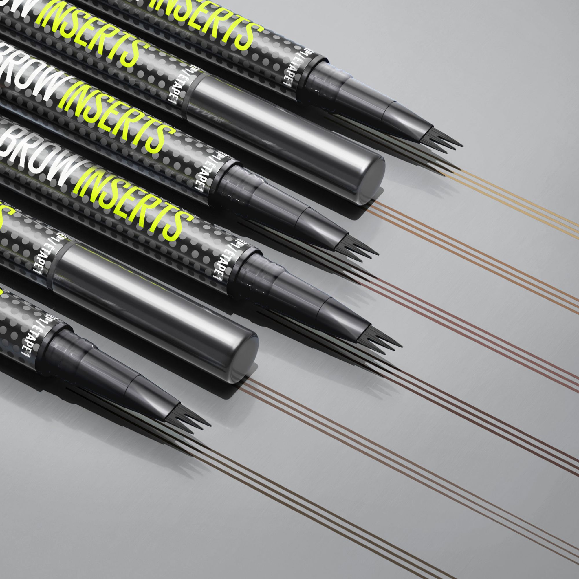 Liquid Eyebrow Pen & Mascara - Brow Inserts