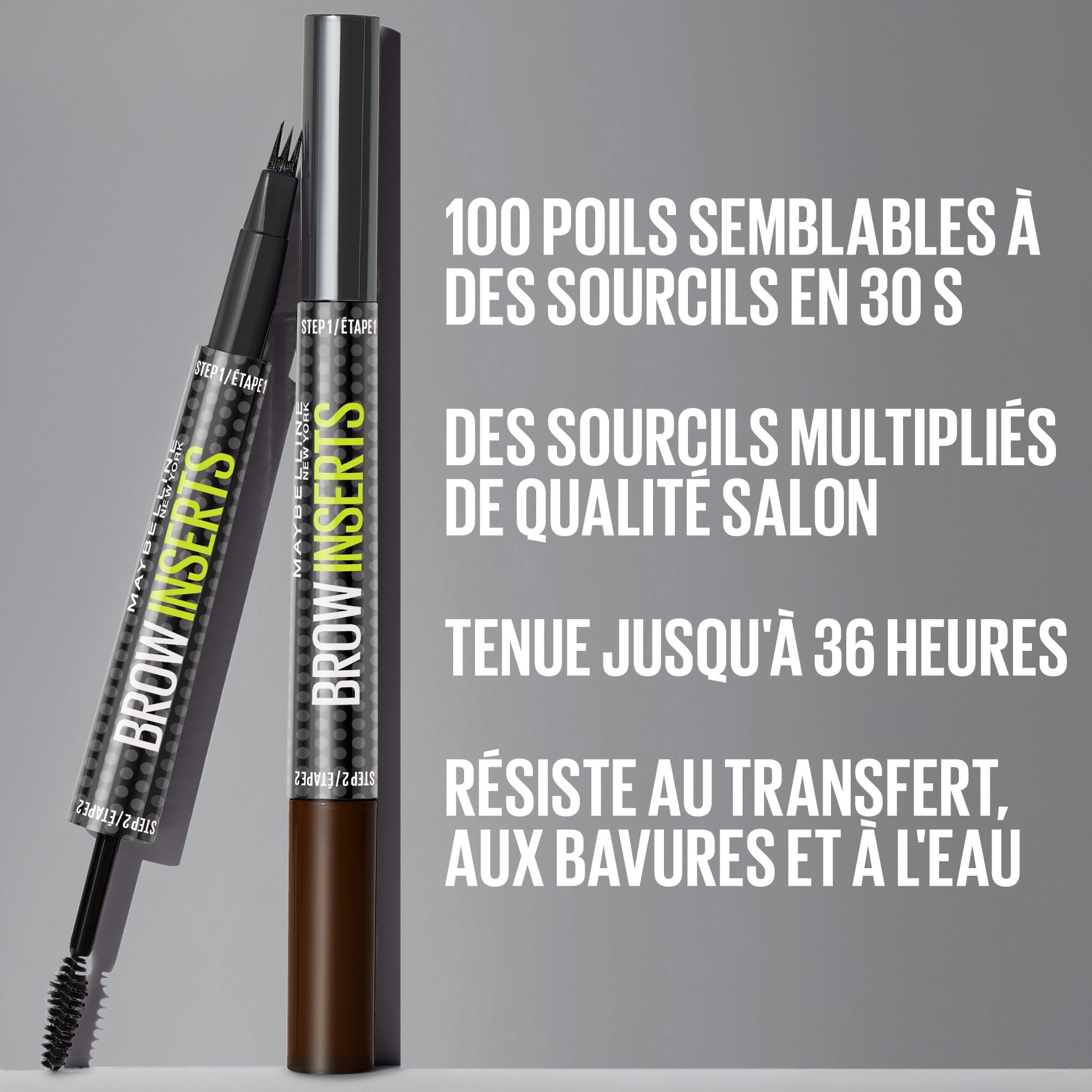 Liquid Eyebrow Pen & Mascara - Brow Inserts Liquid Eyebrow Pen & Mascara - Brow Inserts