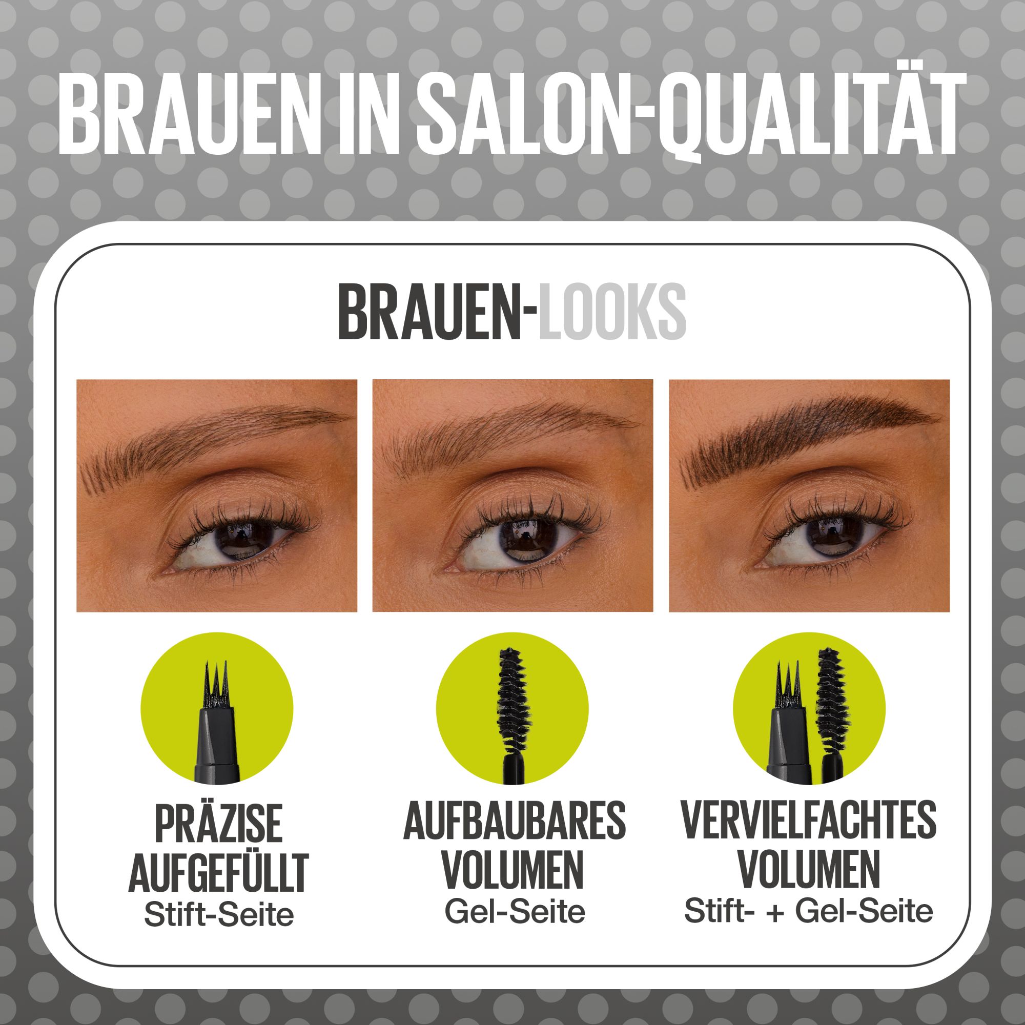 Liquid Eyebrow Pen & Mascara - Brow Inserts