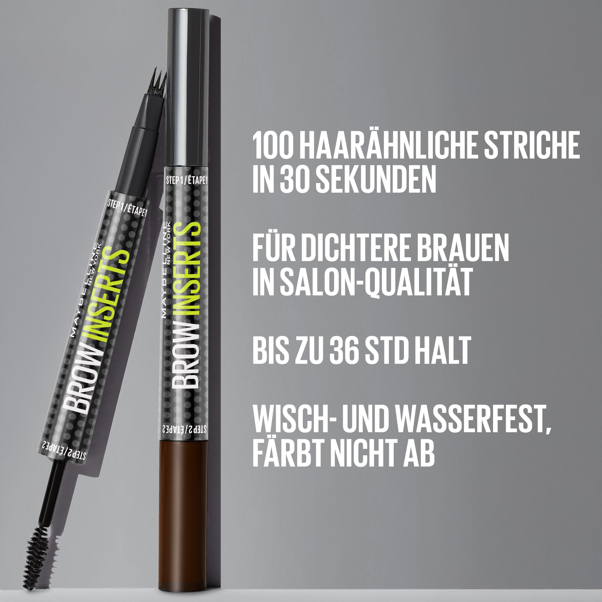 Liquid Eyebrow Pen & Mascara - Brow Inserts