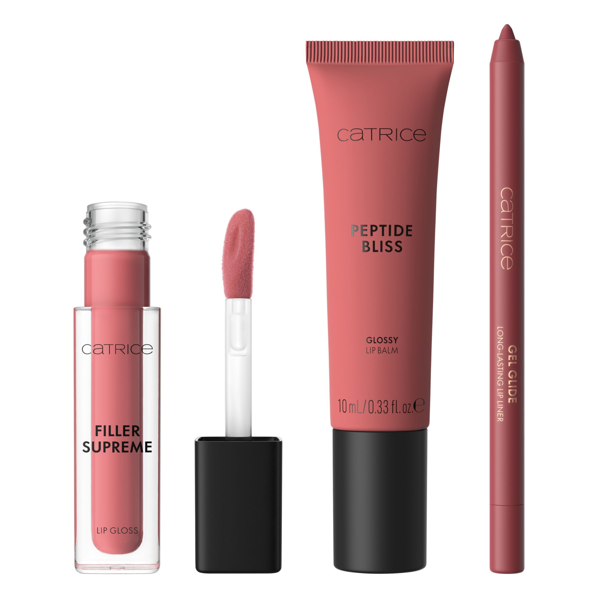 The Gloss Collective Berry Lip Set -- Lippen-Set