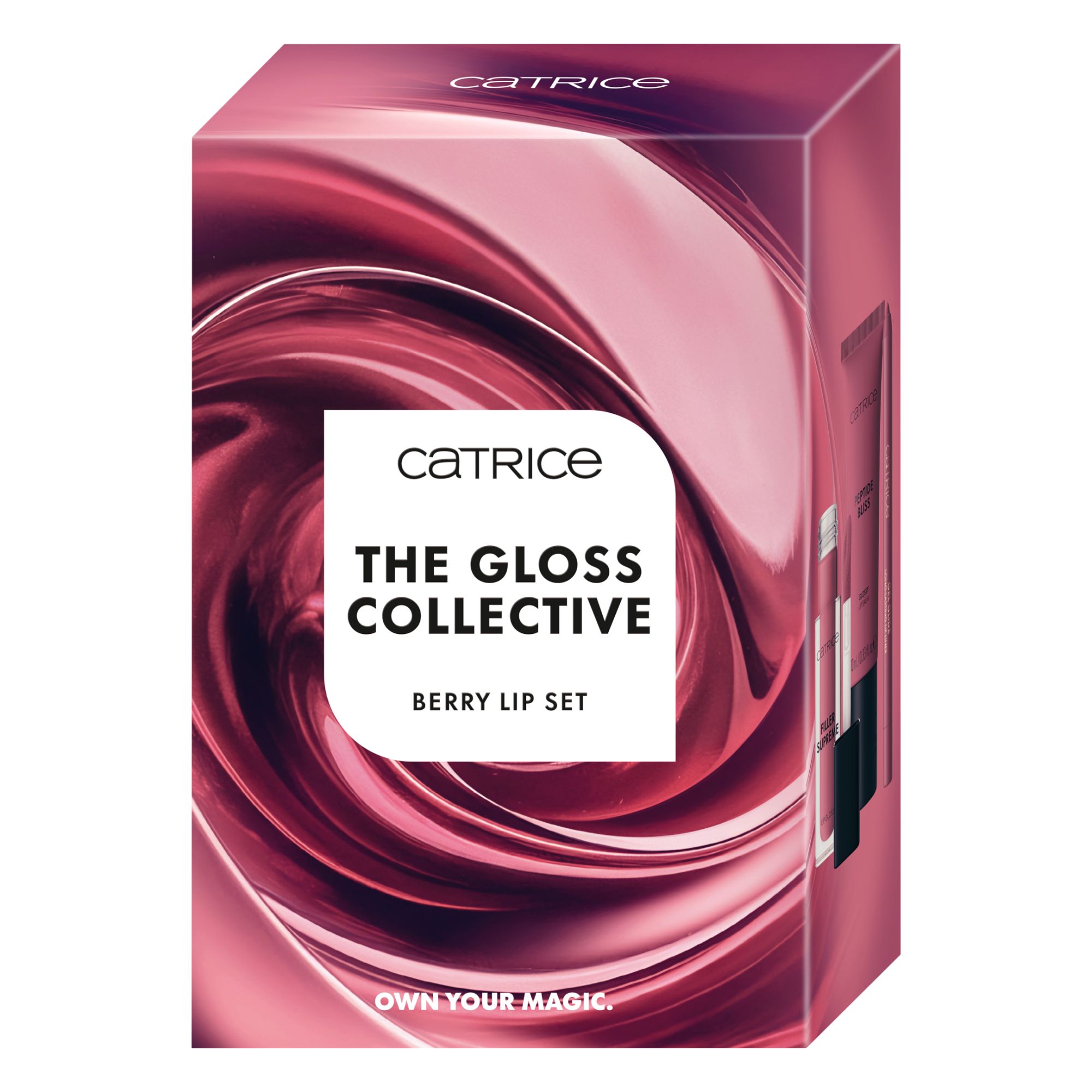 The Gloss Collective Berry Lip Set -- Lippen-Set