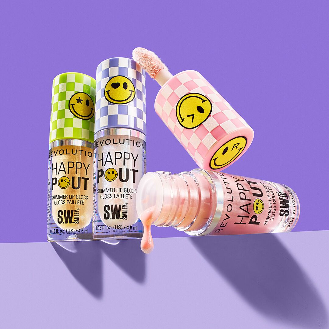 Revolution x S.W.Smiley - Happy Pout Shimmer Lip Gloss