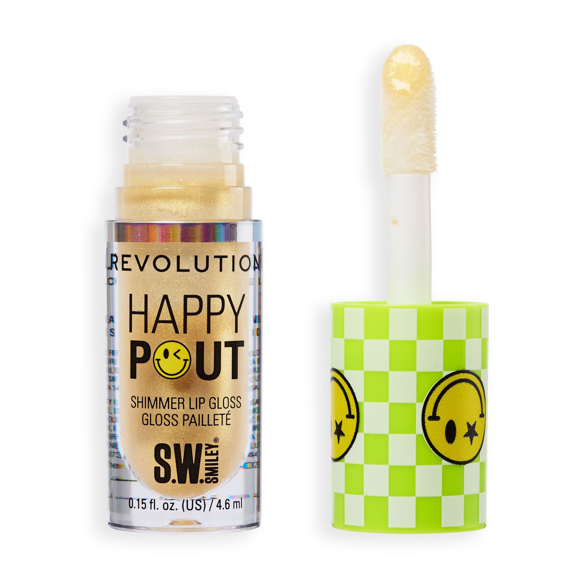 Revolution x S.W.Smiley - Happy Pout Shimmer Lip Gloss Revolution x S.W.Smiley - Happy Pout Shimmer Lip Gloss