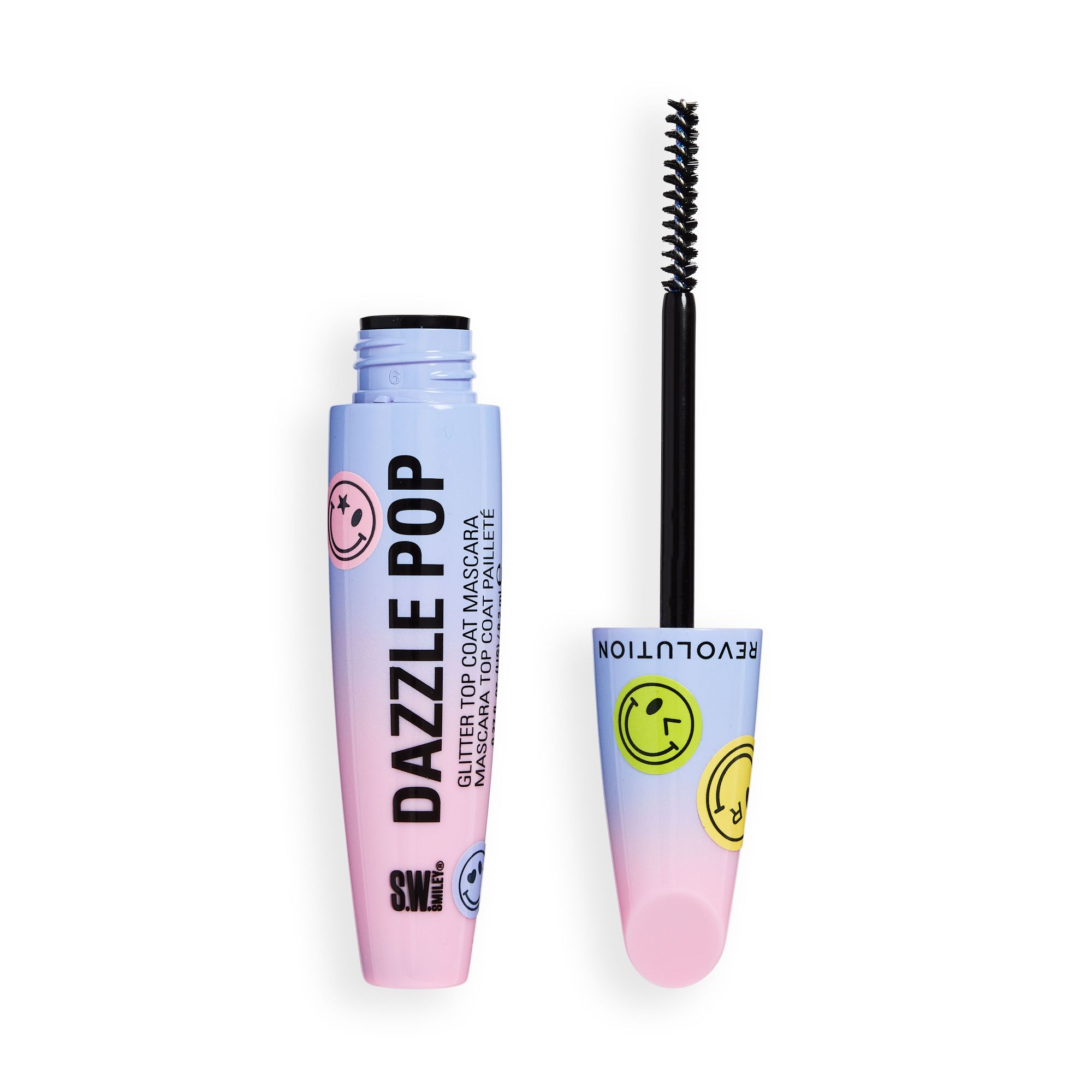 Revolution x S.W.Smiley - Dazzle Pop Glitter Top Coat Mascara Revolution x S.W.Smiley - Dazzle Pop Glitter Top Coat Mascara
