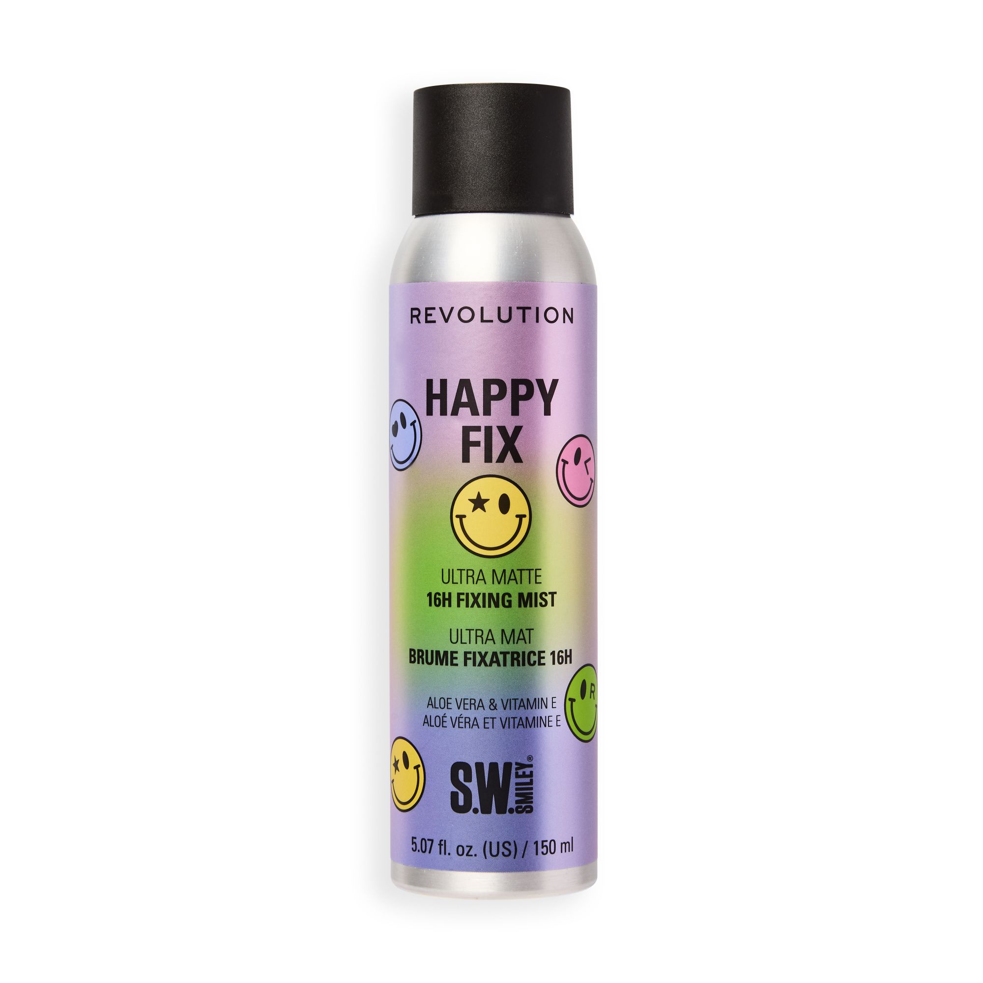 Revolution x S.W.Smiley - Happy Fix Ultra Matte 16H Fixing Mist Revolution x S.W.Smiley - Happy Fix Ultra Matte 16H Fixing Mist