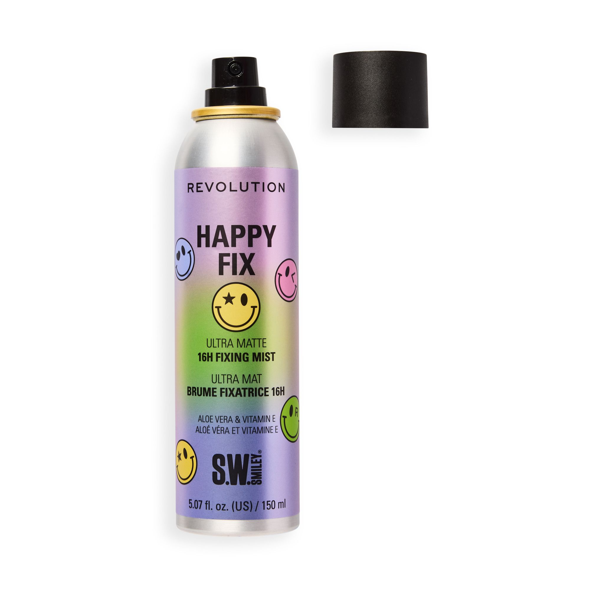Revolution x S.W.Smiley - Happy Fix Ultra Matte 16H Fixing Mist