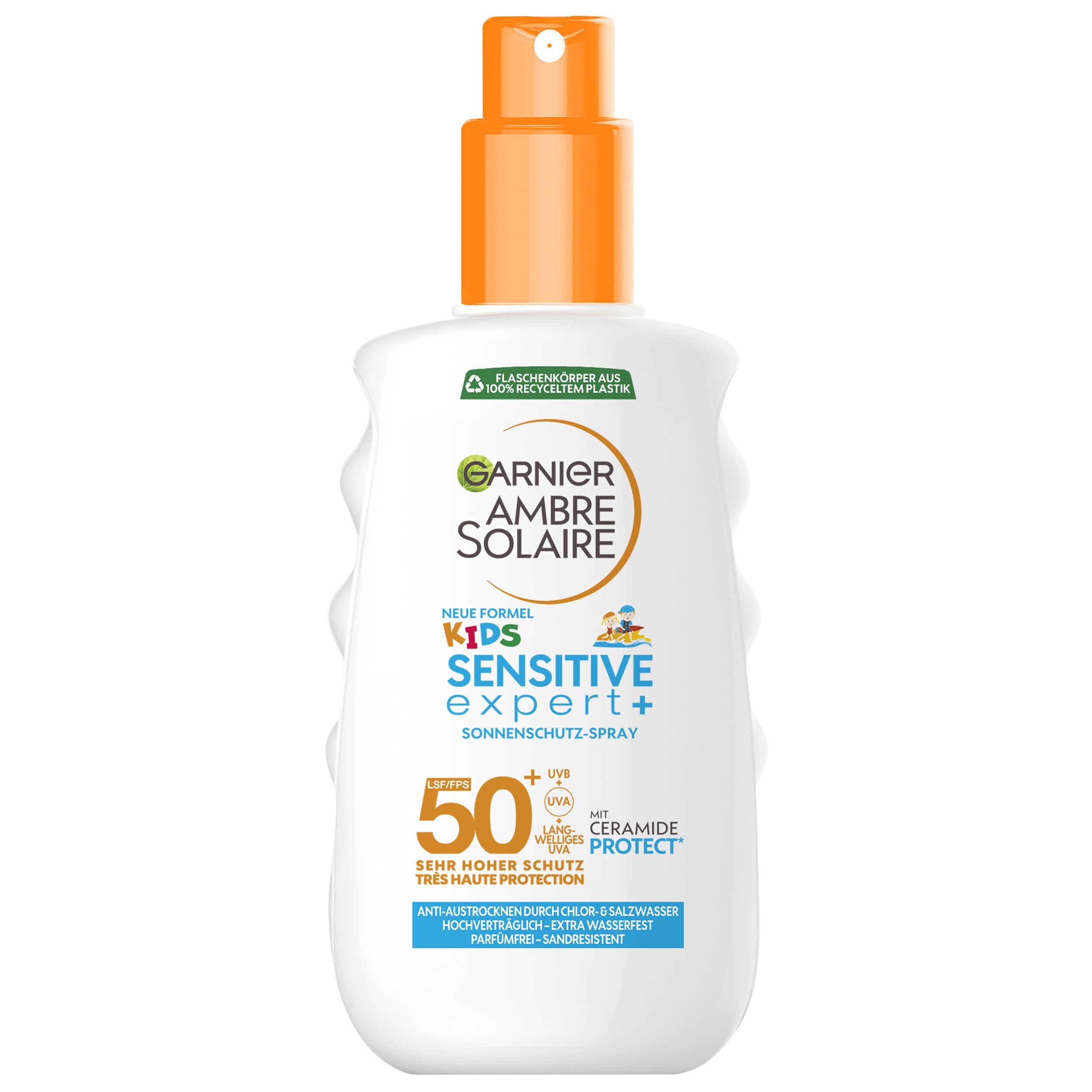 Spray Solaire Pour Les Enfants - Ambre Solaire - Kids Sensitive Expert+ LSF 50+
