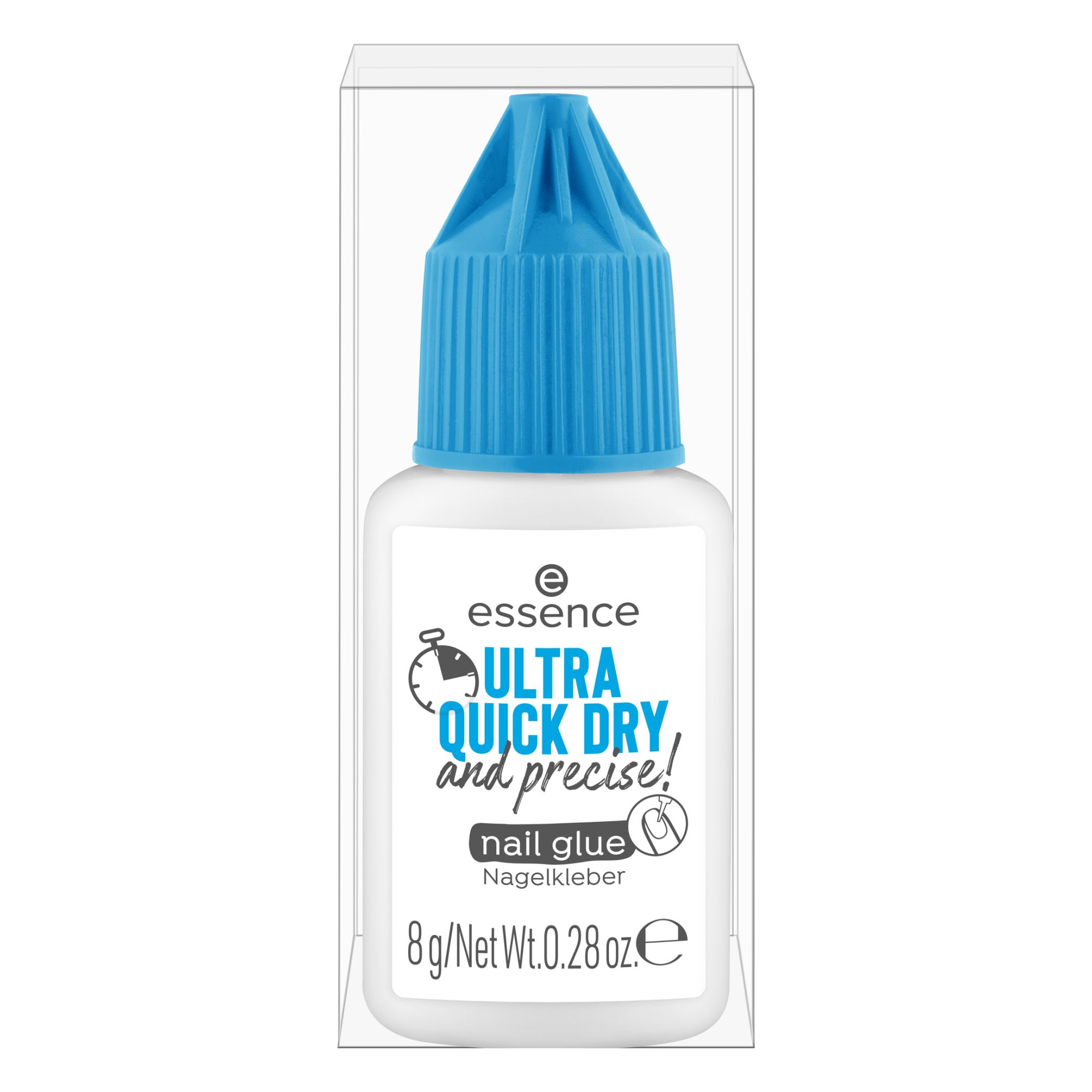 Ultra Quick Dry And Precise! Nail Glue -- Nagelkleber