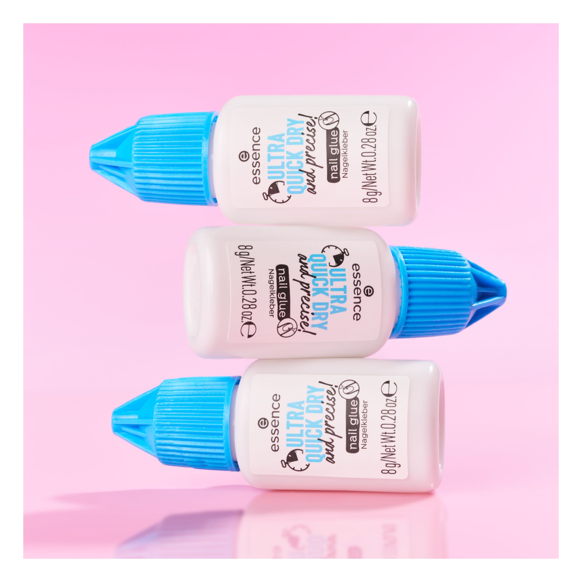 Ultra Quick Dry And Precise! Nail Glue -- Nagelkleber