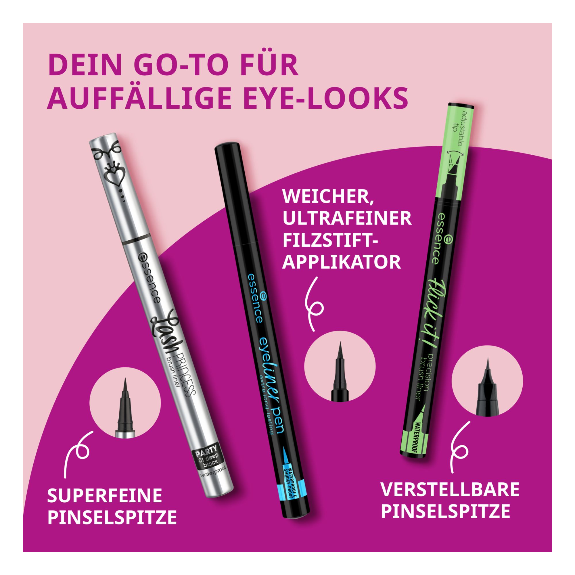 Eye-Liner Liquide - Eyeliner Pen Extra Long-Lasting Eye-Liner Liquide - Eyeliner Pen Extra Long-Lasting
