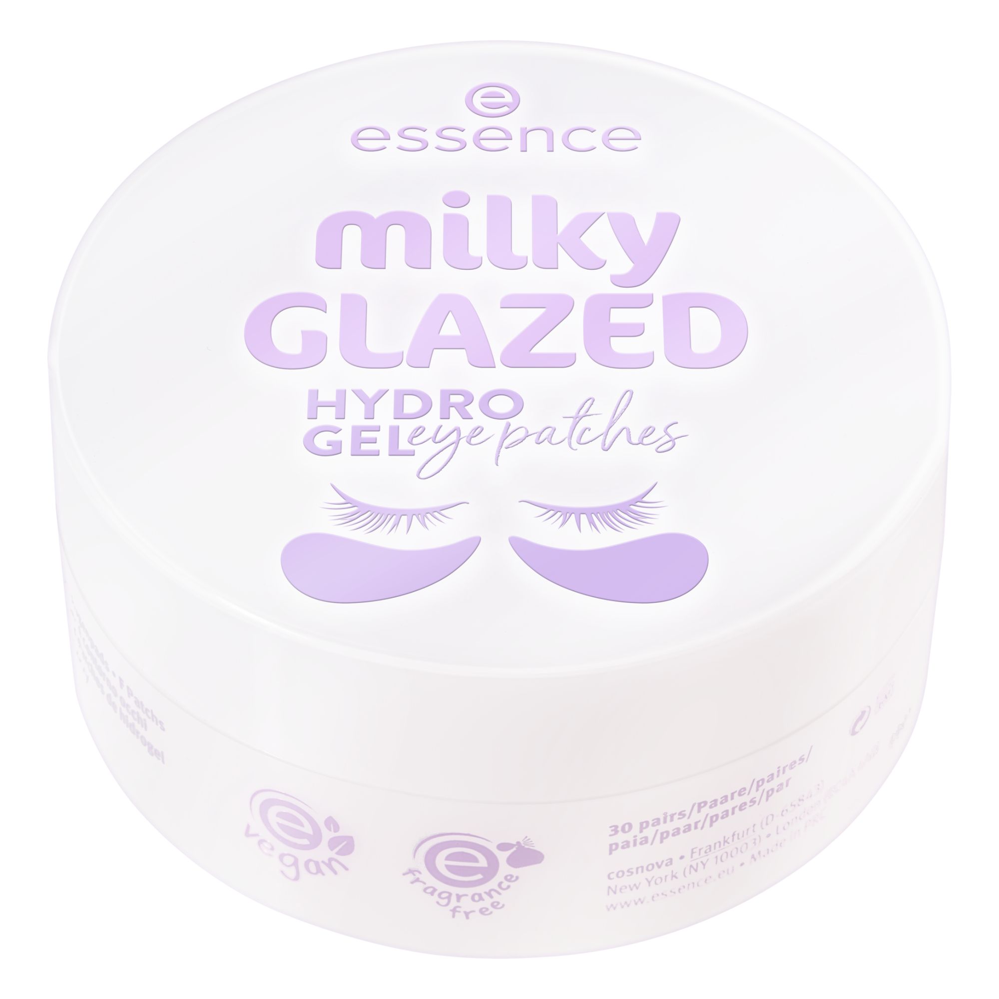 Milky Glazed Hydro Gel Eye Patches (30 Paare) -- Augen-Patches
