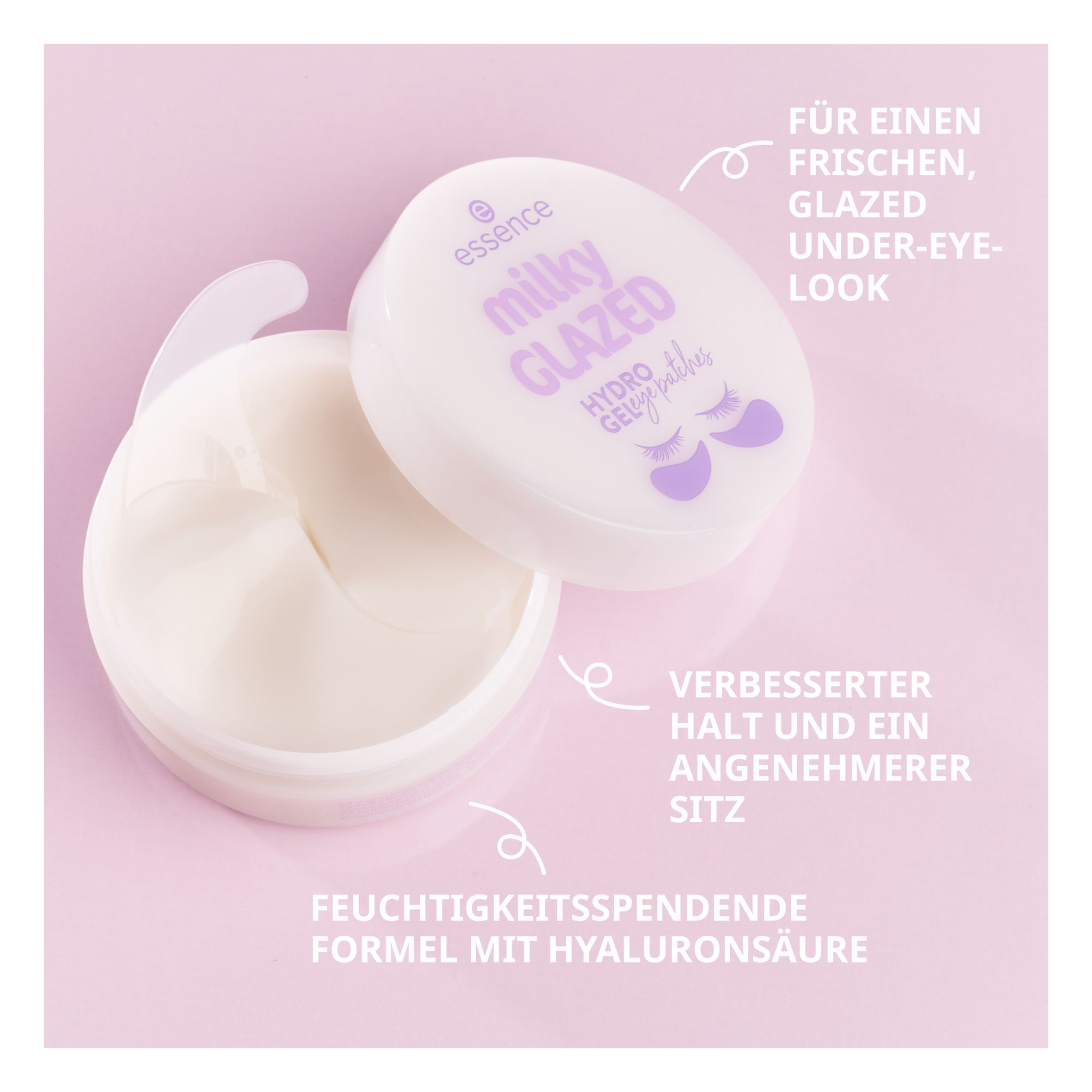 Milky Glazed Hydro Gel Eye Patches (30 Paare) -- Augen-Patches