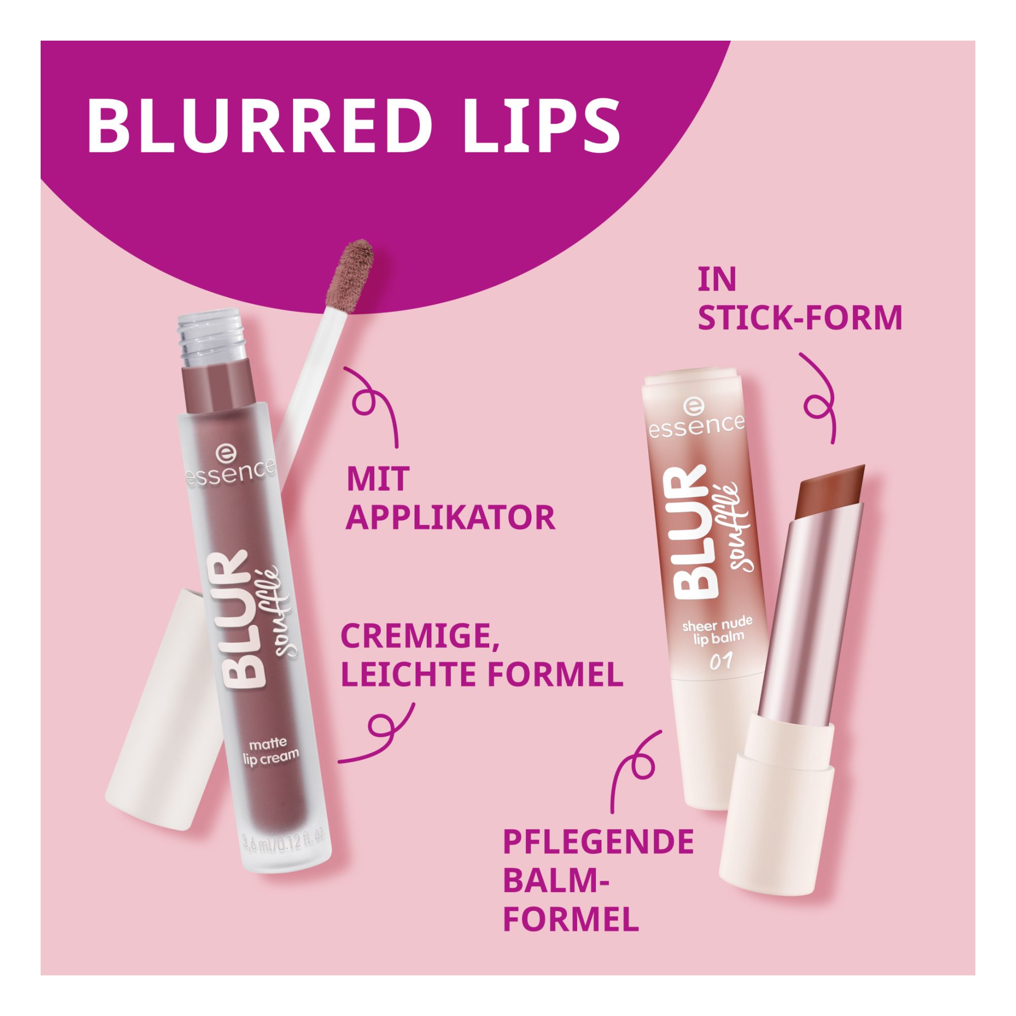 Blur Soufflé Sheer Nude Lip Balm -- Lippenbalsam