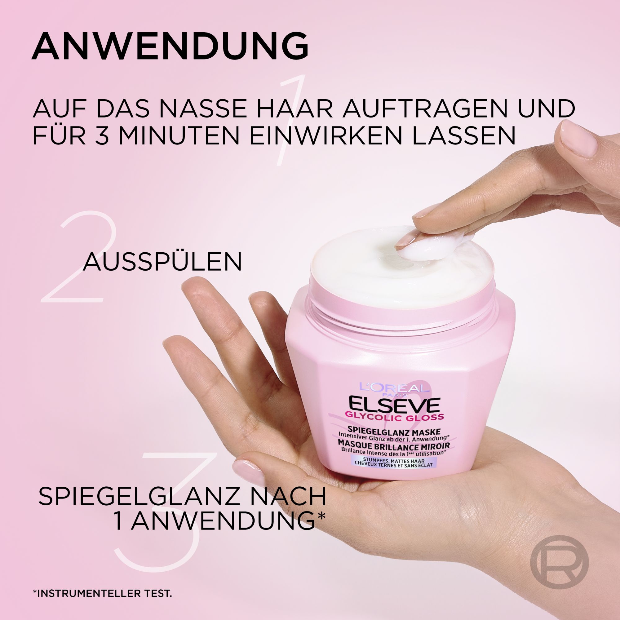 Masque Capillaire - Elseve - Glycolic Gloss Masque Brillance Miroir Masque Capillaire - Elseve - Glycolic Gloss Masque Brillance Miroir