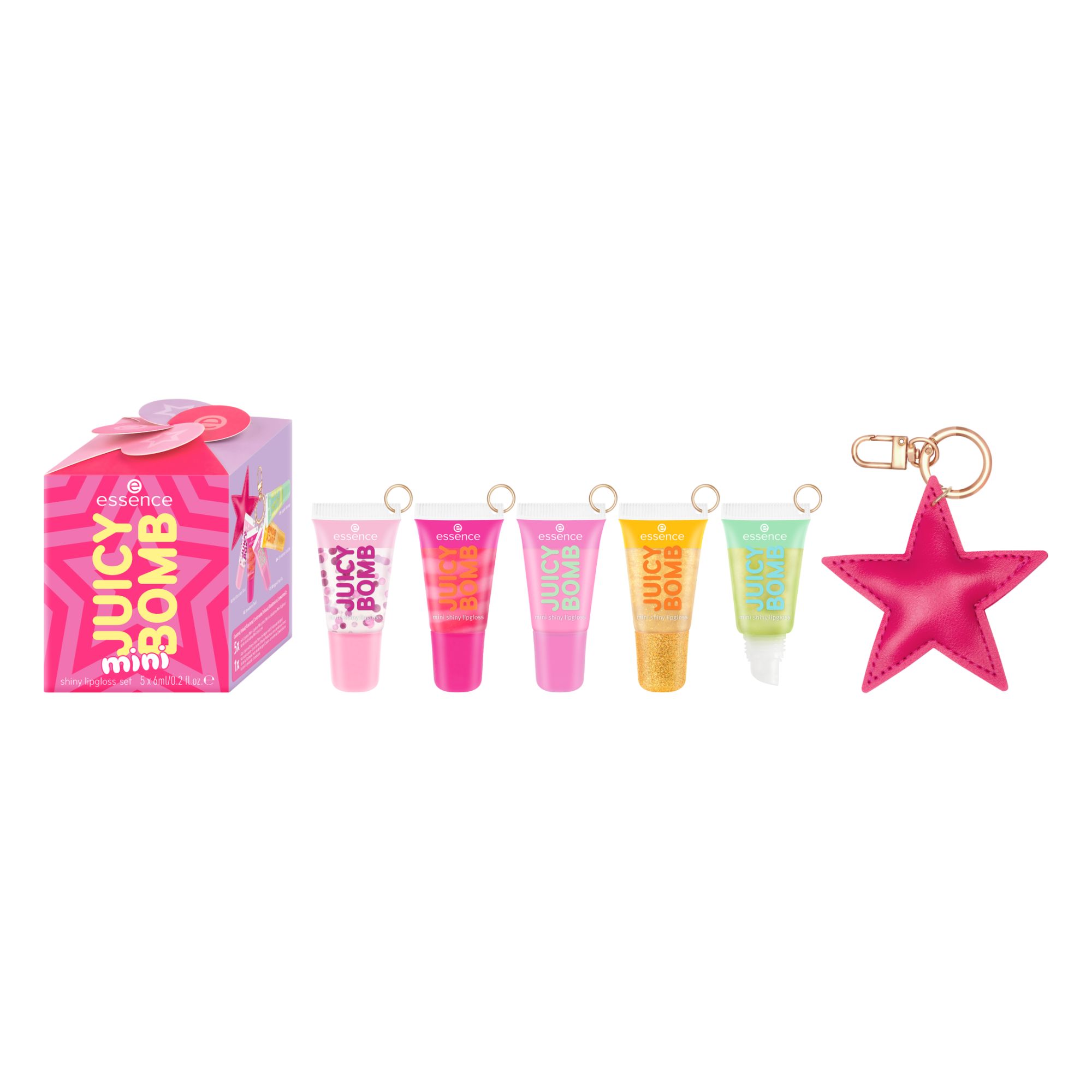 Juicy Bomb Mini Shiny Lipgloss Set