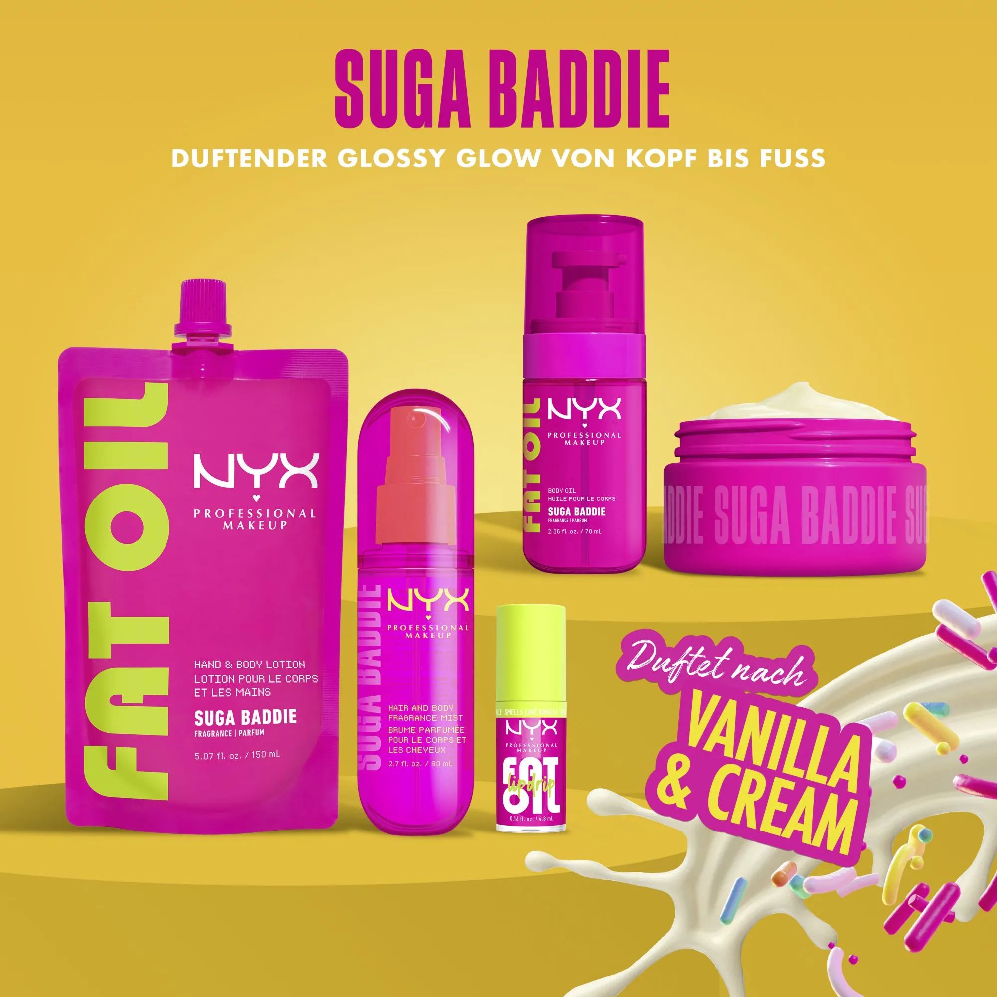 Hair & Body Fragrance Mist Collection