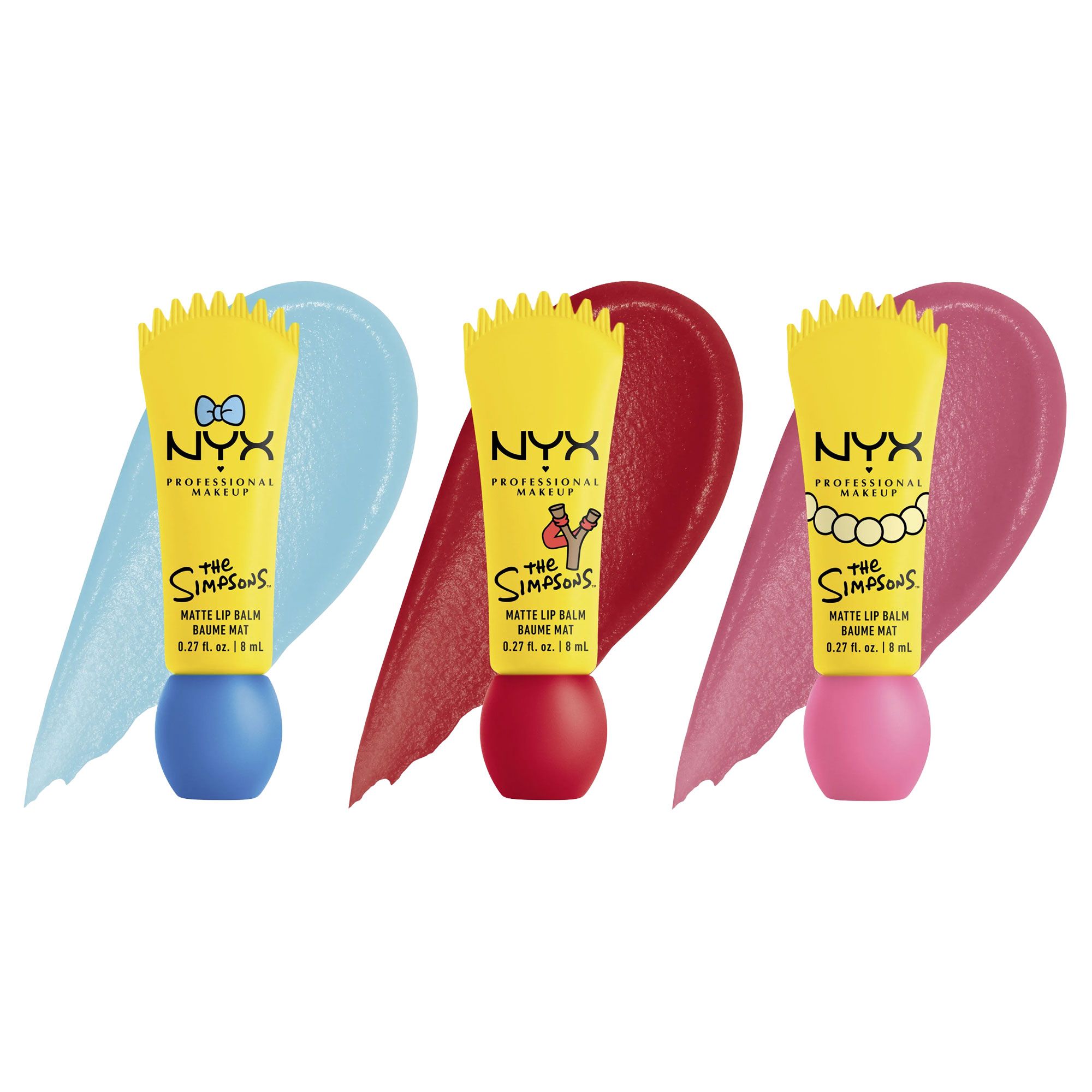 The Simpsons - Smushy Matte Lip Balm Collection The Simpsons - Smushy Matte Lip Balm Collection