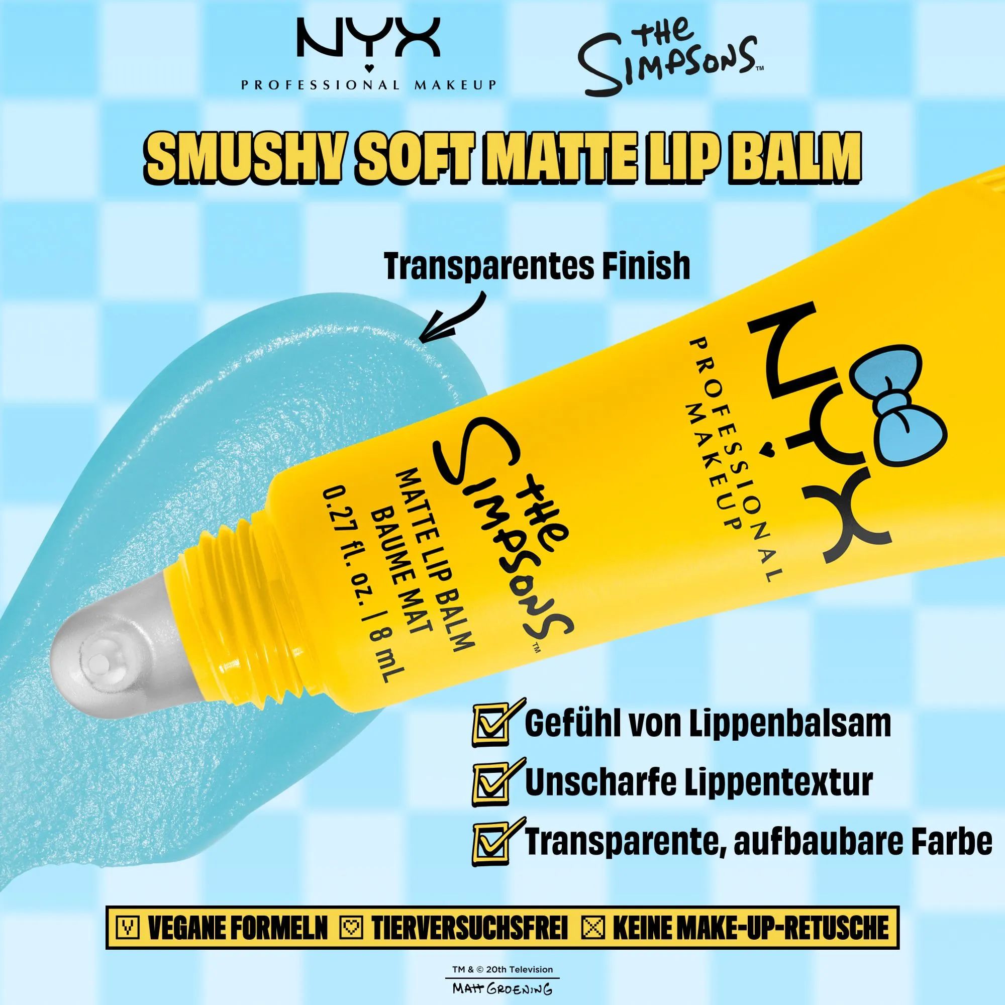 The Simpsons - Smushy Matte Lip Balm Collection