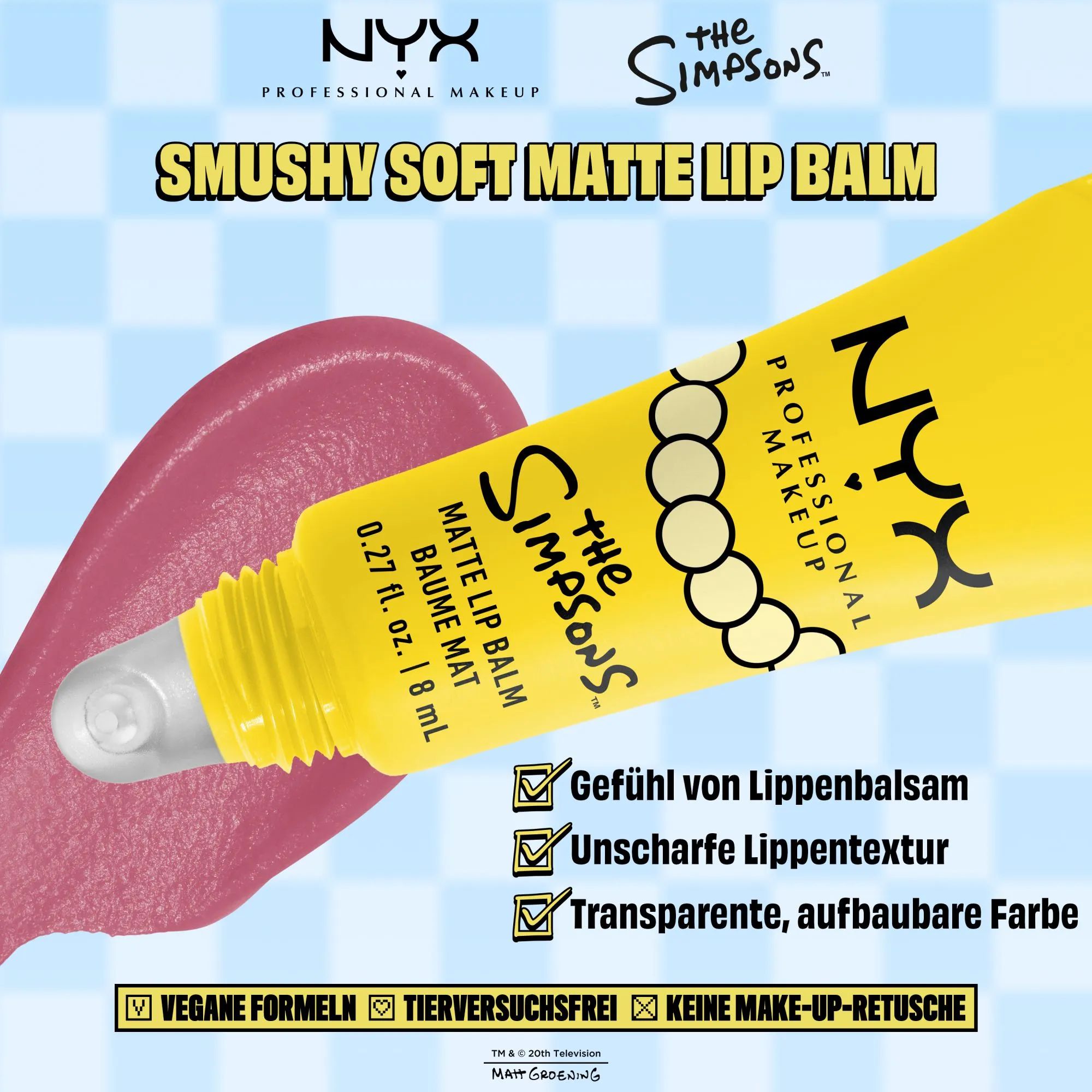 The Simpsons - Smushy Matte Lip Balm Collection