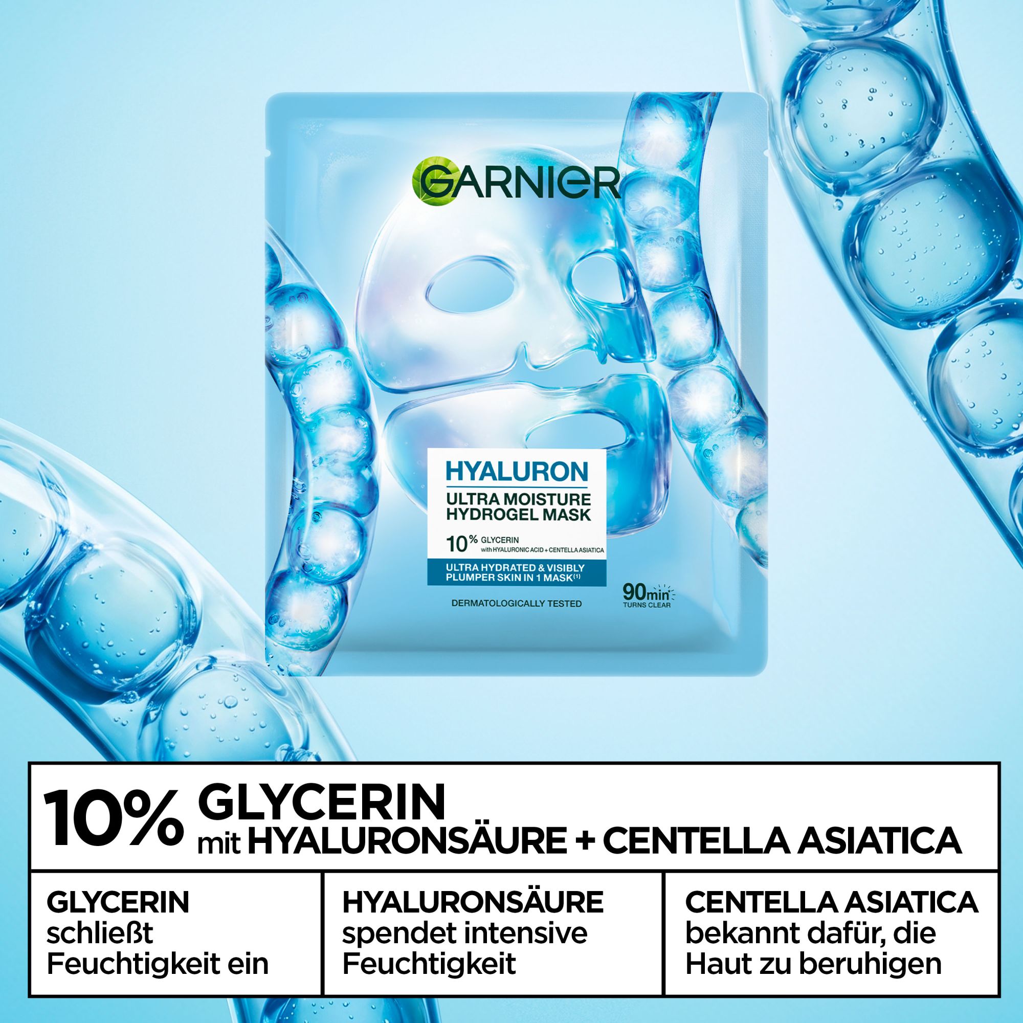 Masque Pour Le Visage - Hyaluron Ultra Moisture Hydrogel Mask