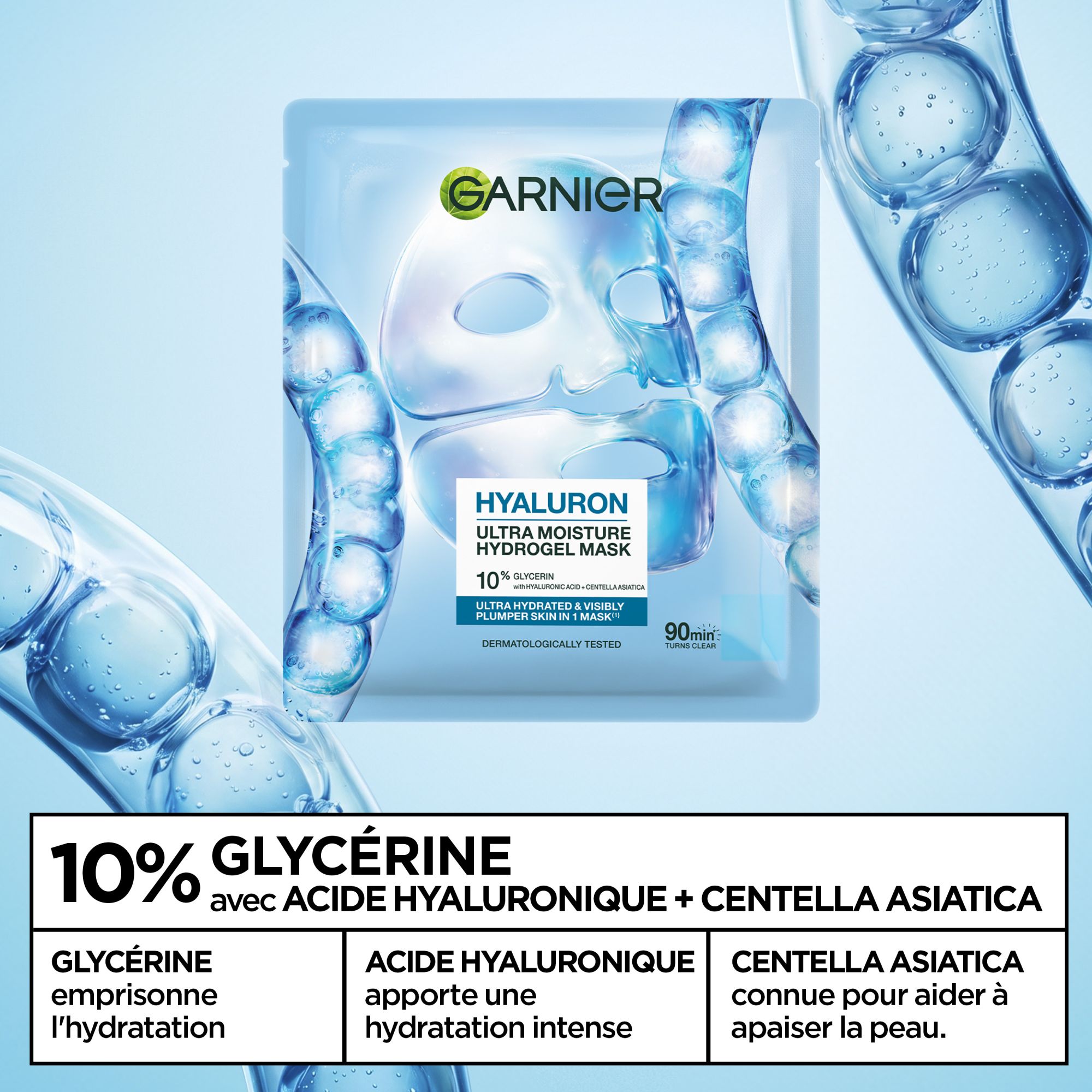 Masque Pour Le Visage - Hyaluron Ultra Moisture Hydrogel Mask