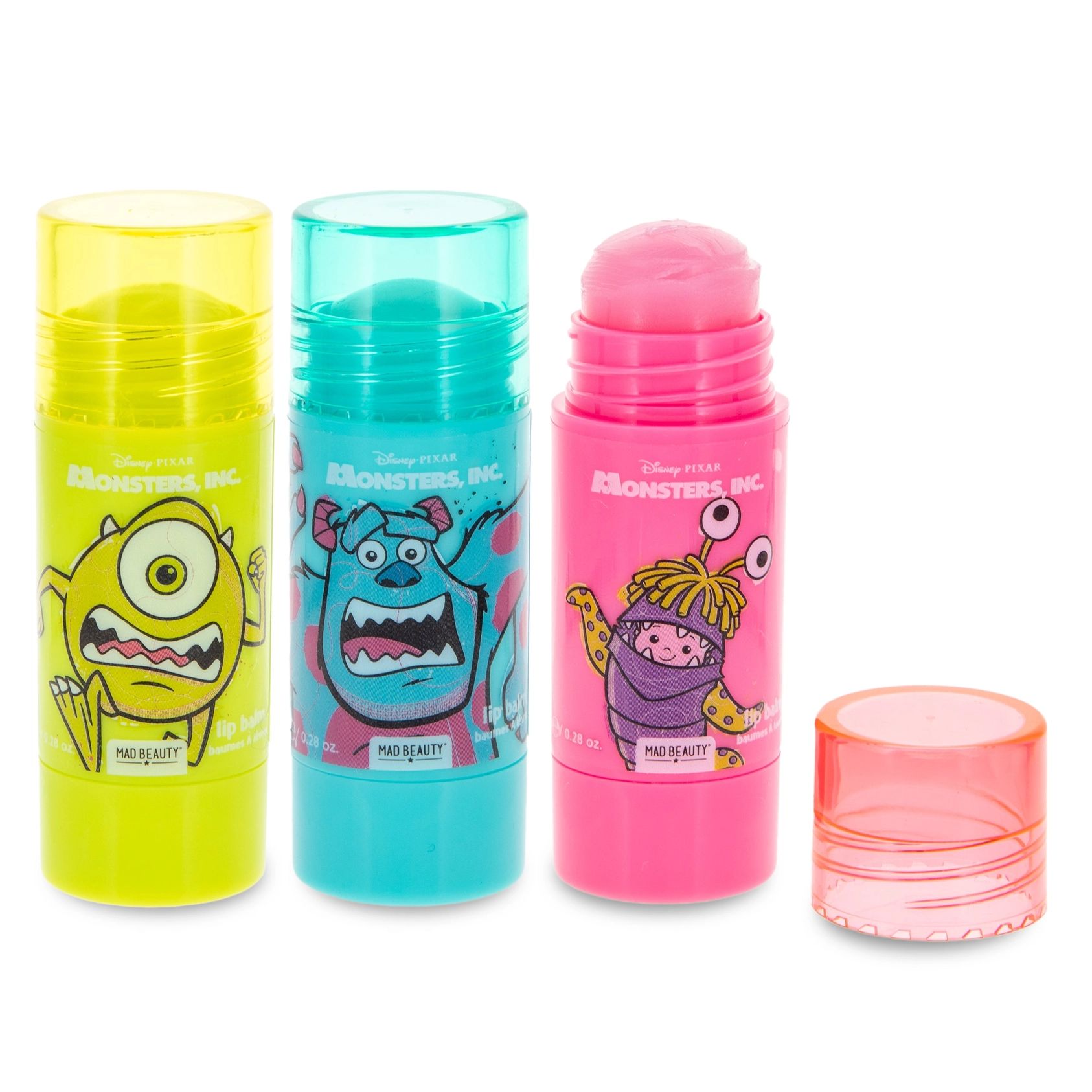 Baume à Lèvres - Disney Pixar Monster Inc. - Lip Balm Trio