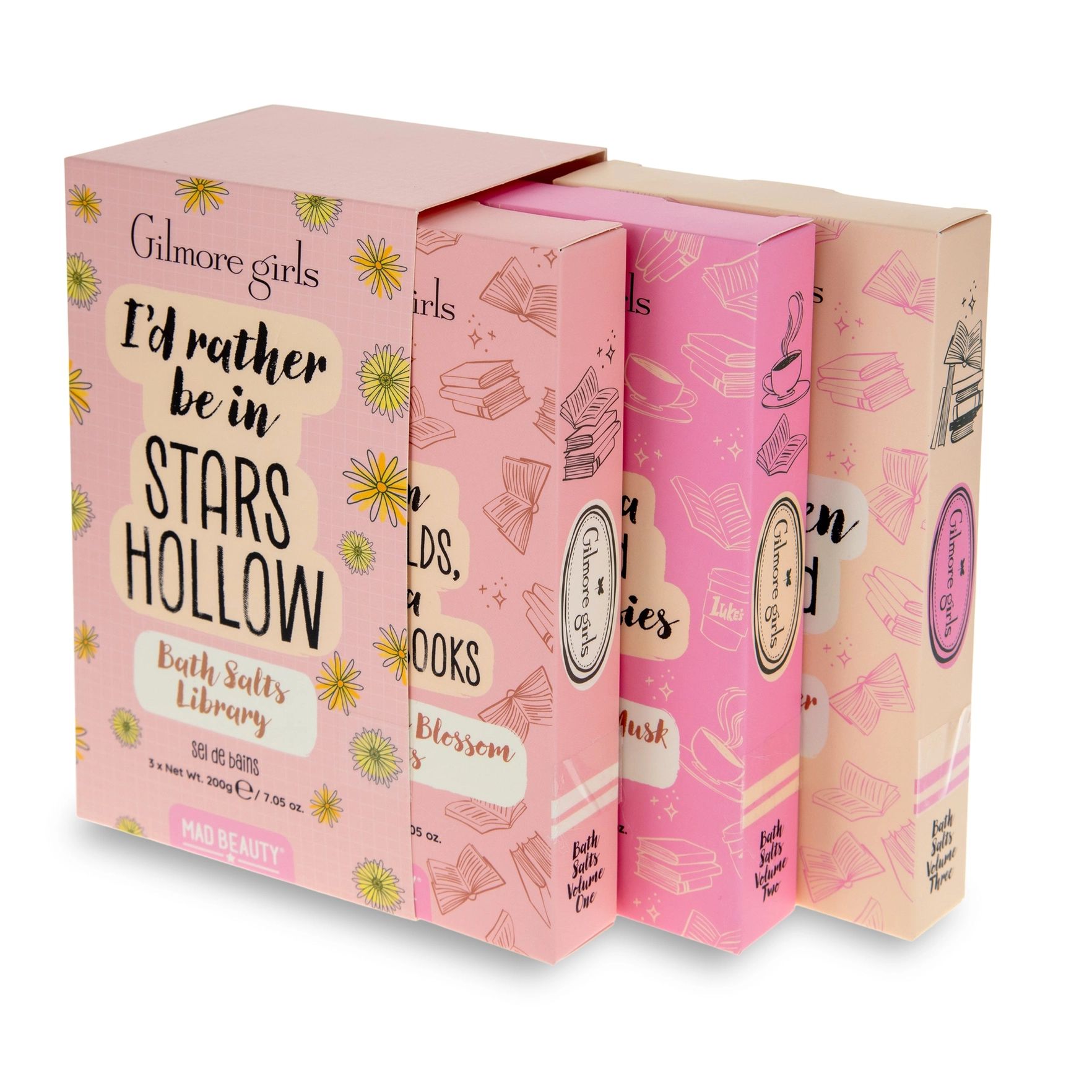Ensemble de Sel de Bain - Gilmore Girls - Bath Salts Library