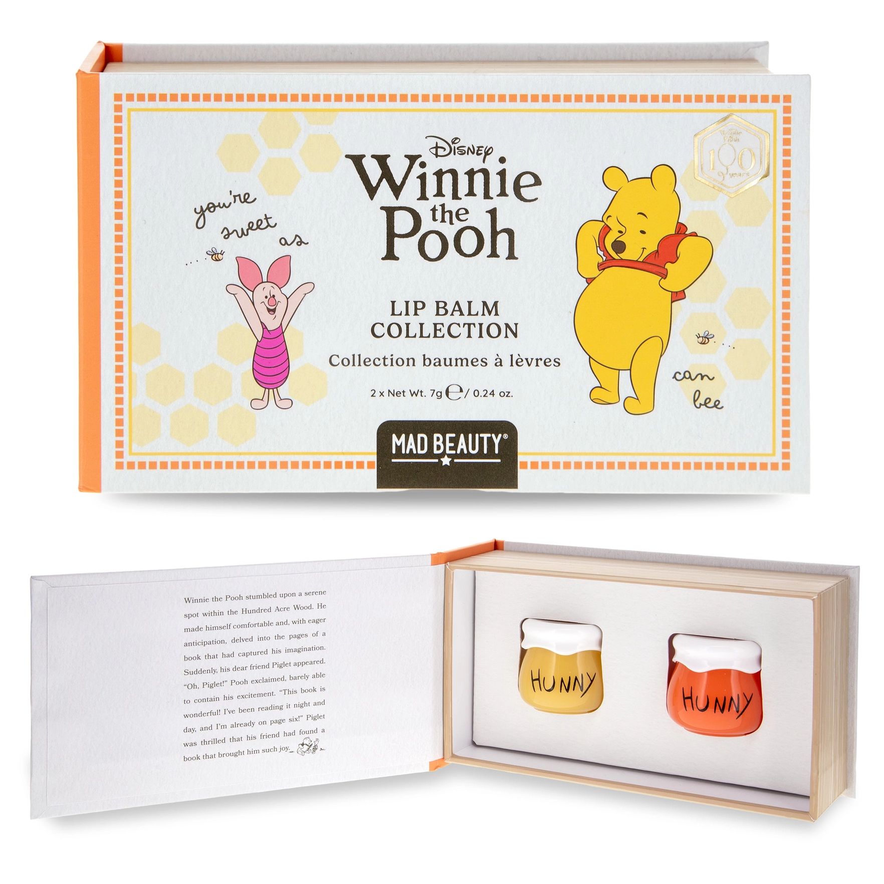 Disney Winnie The Pooh - 100th Anniversary Collection - Lip Balm Collection
