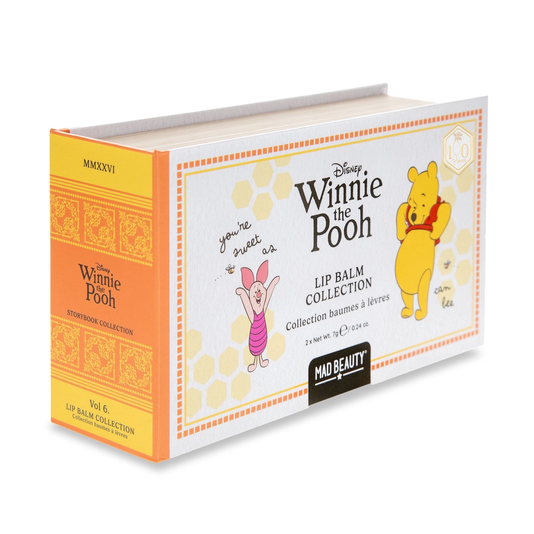 Disney Winnie The Pooh - 100th Anniversary Collection - Lip Balm Collection