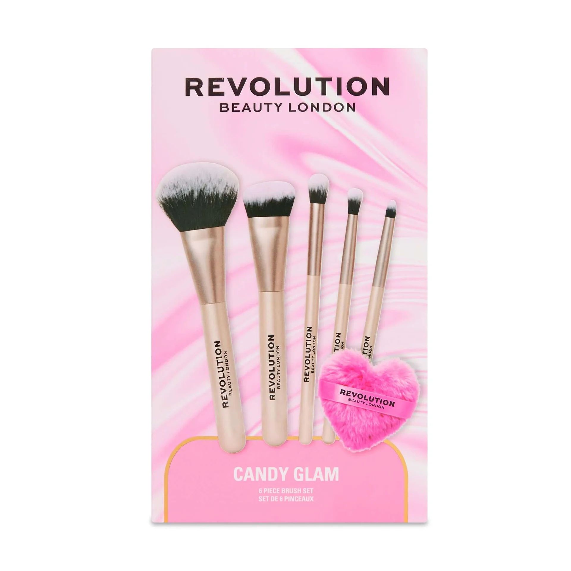 Candy Glam 6 Piece Brush Set -- 6-Teiliges Pinsel-Set