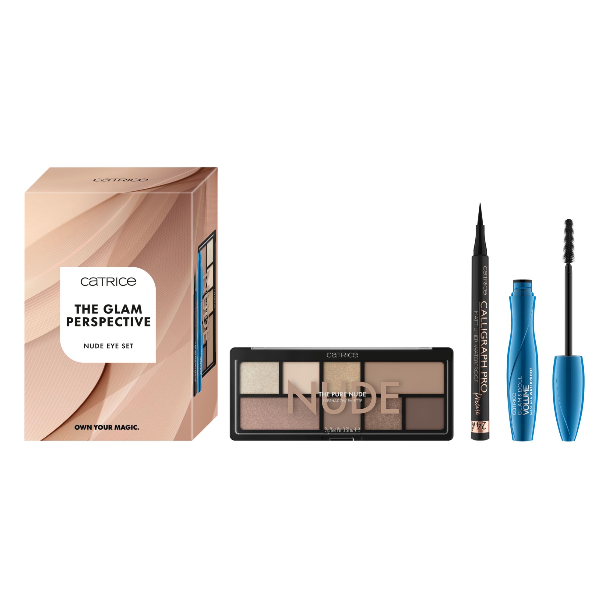 Make-Up Set - The Glam Perspective Nude Eye Set