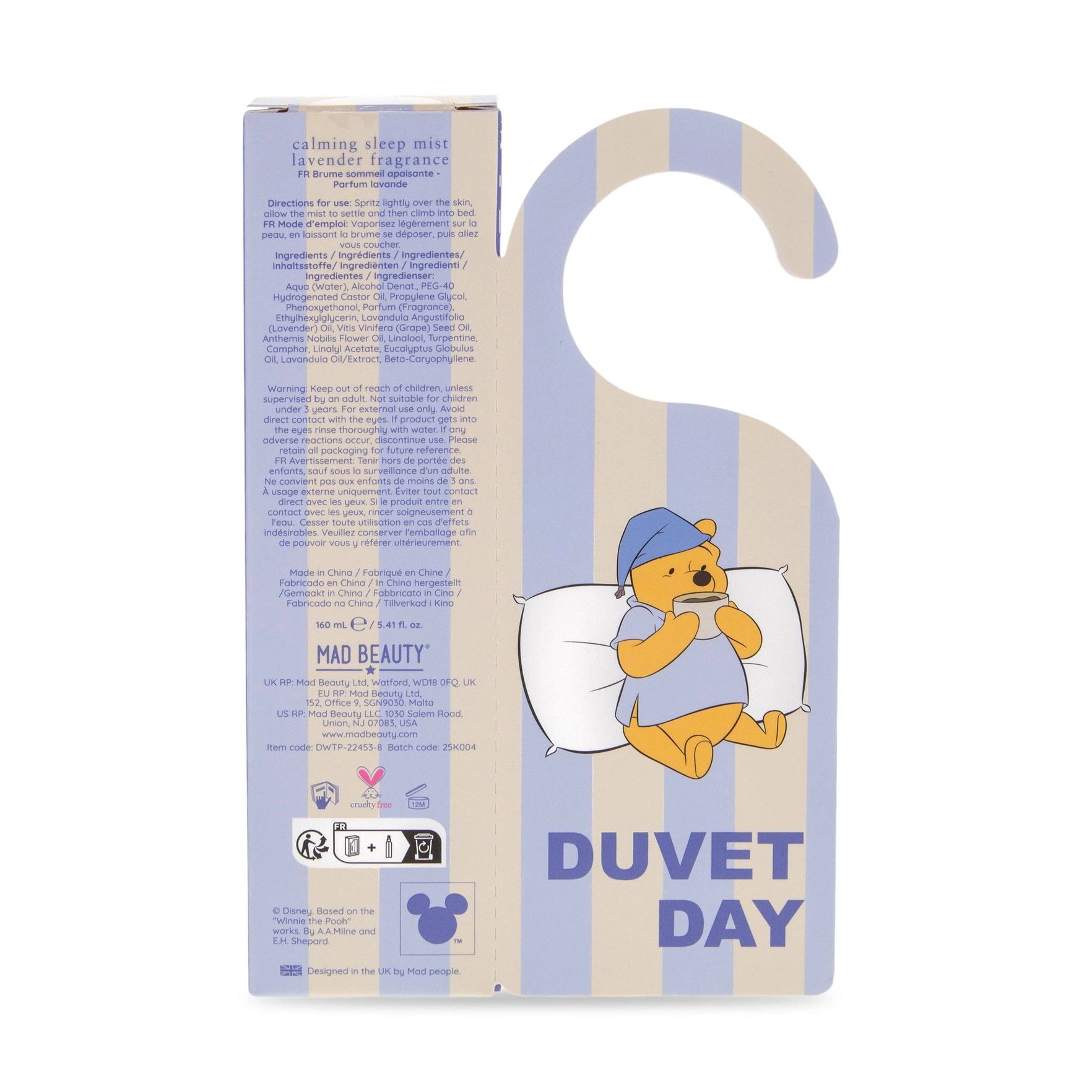 Disney Winnie The Pooh - Calming Sleep Mist -- Beruhigendes Schlafspray