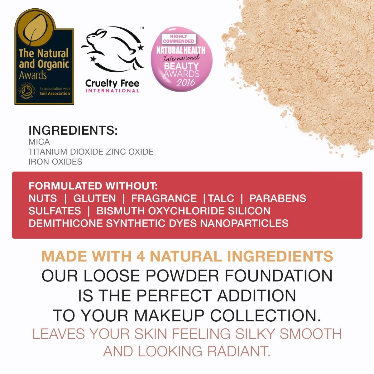 Loose Mineral Foundation -- Foundation-Puder Loose Mineral Foundation -- Foundation-Puder
